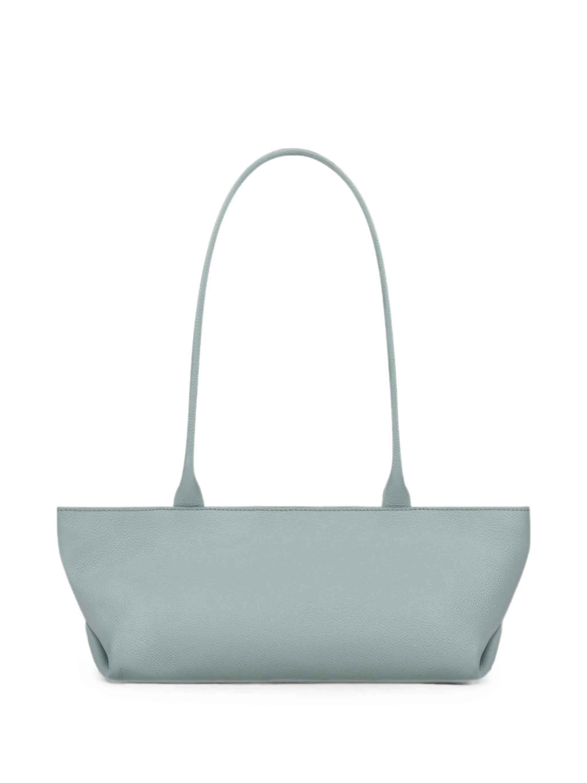 New York grained leather shoulder bag