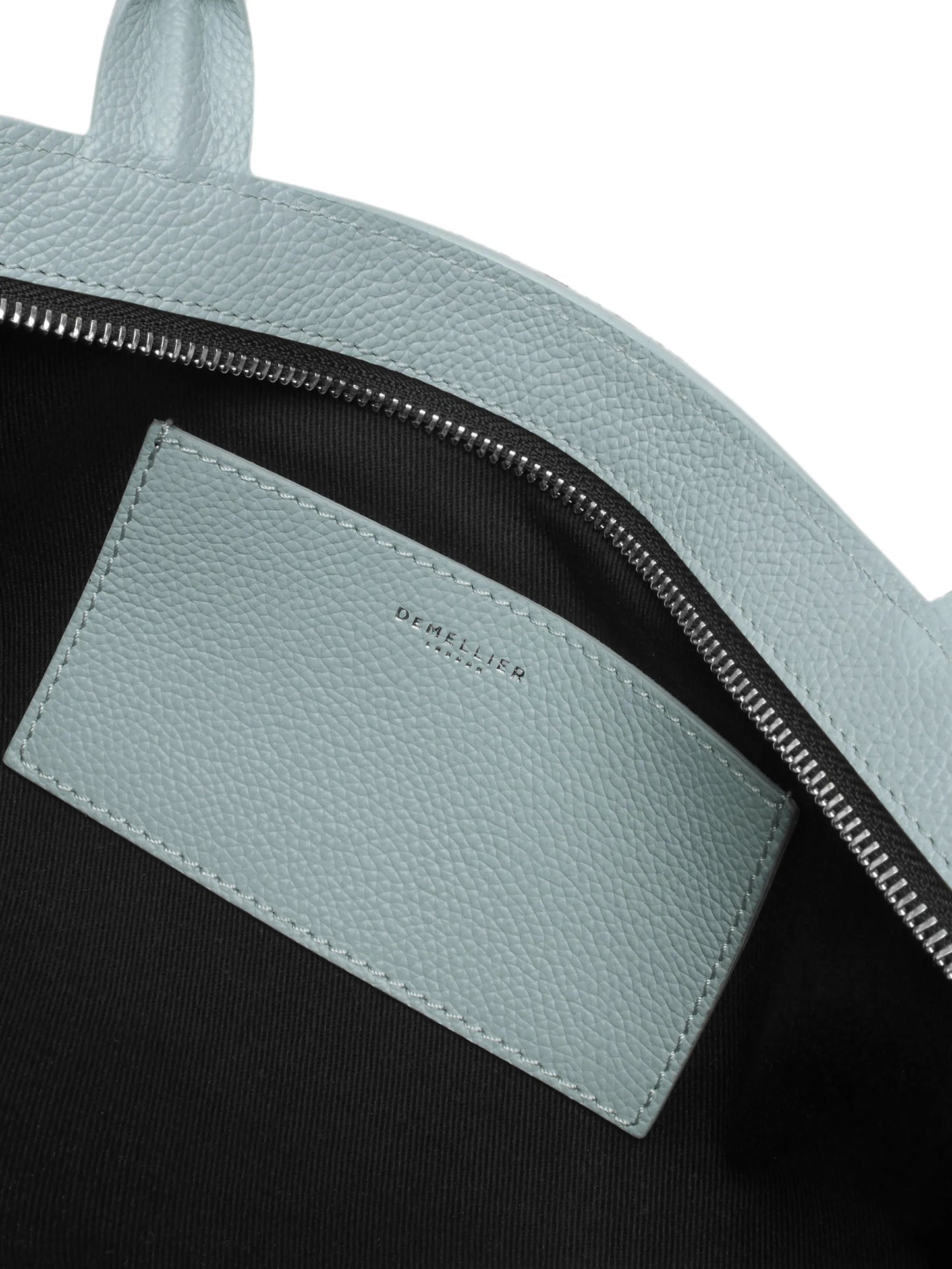New York grained leather shoulder bag