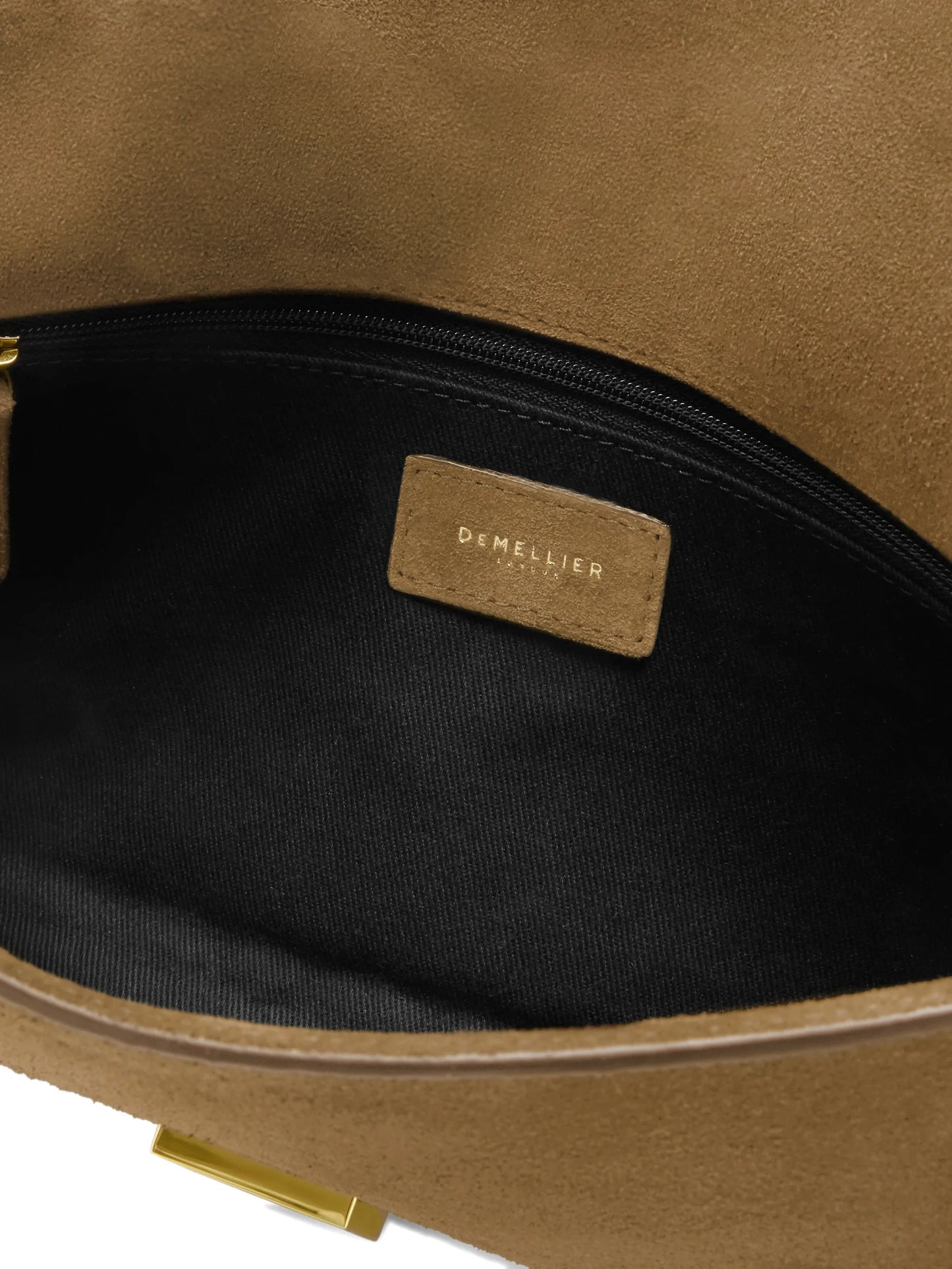 Vancouver suede clutch bag