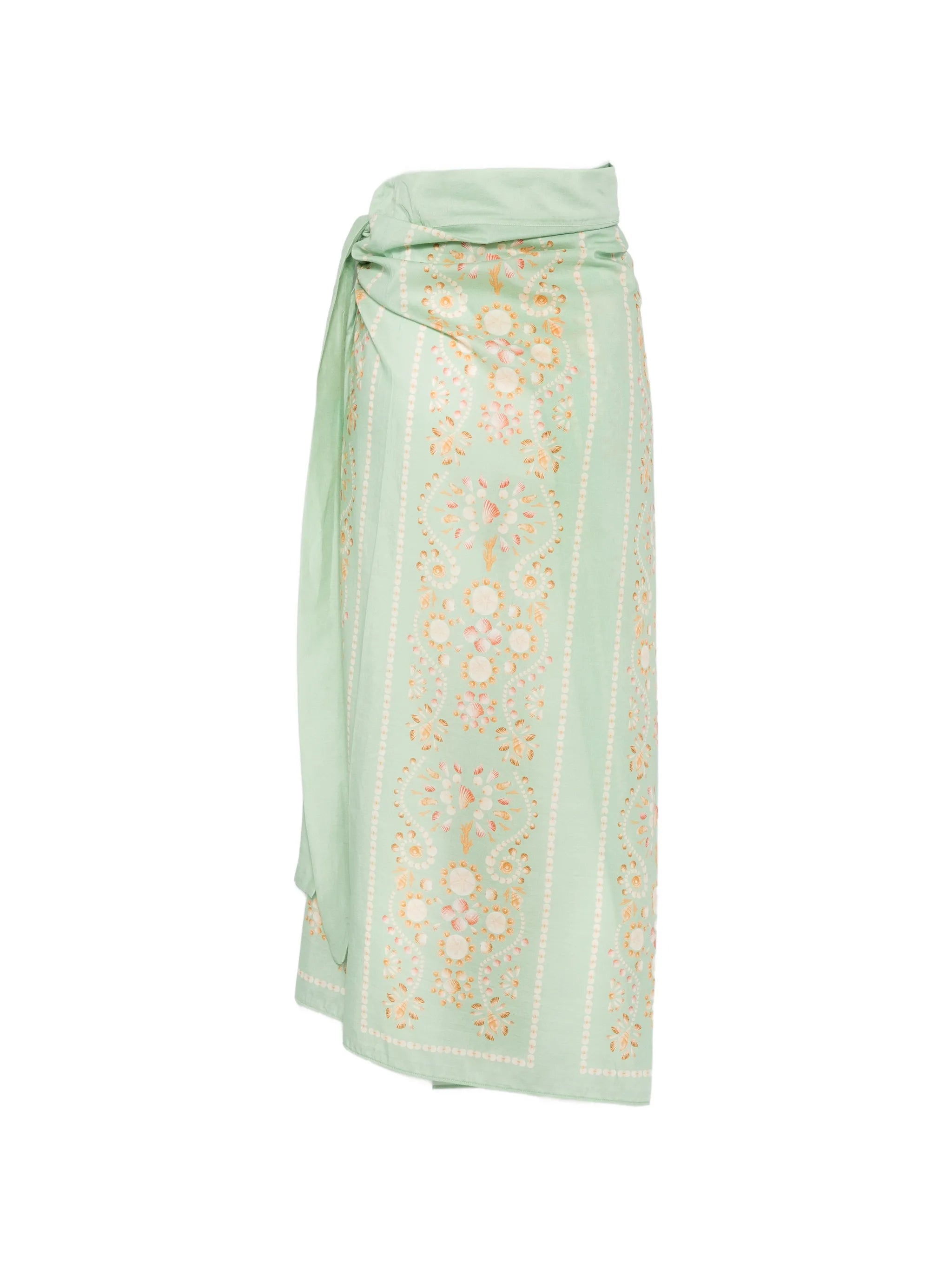 Lavanda floral-print sarong