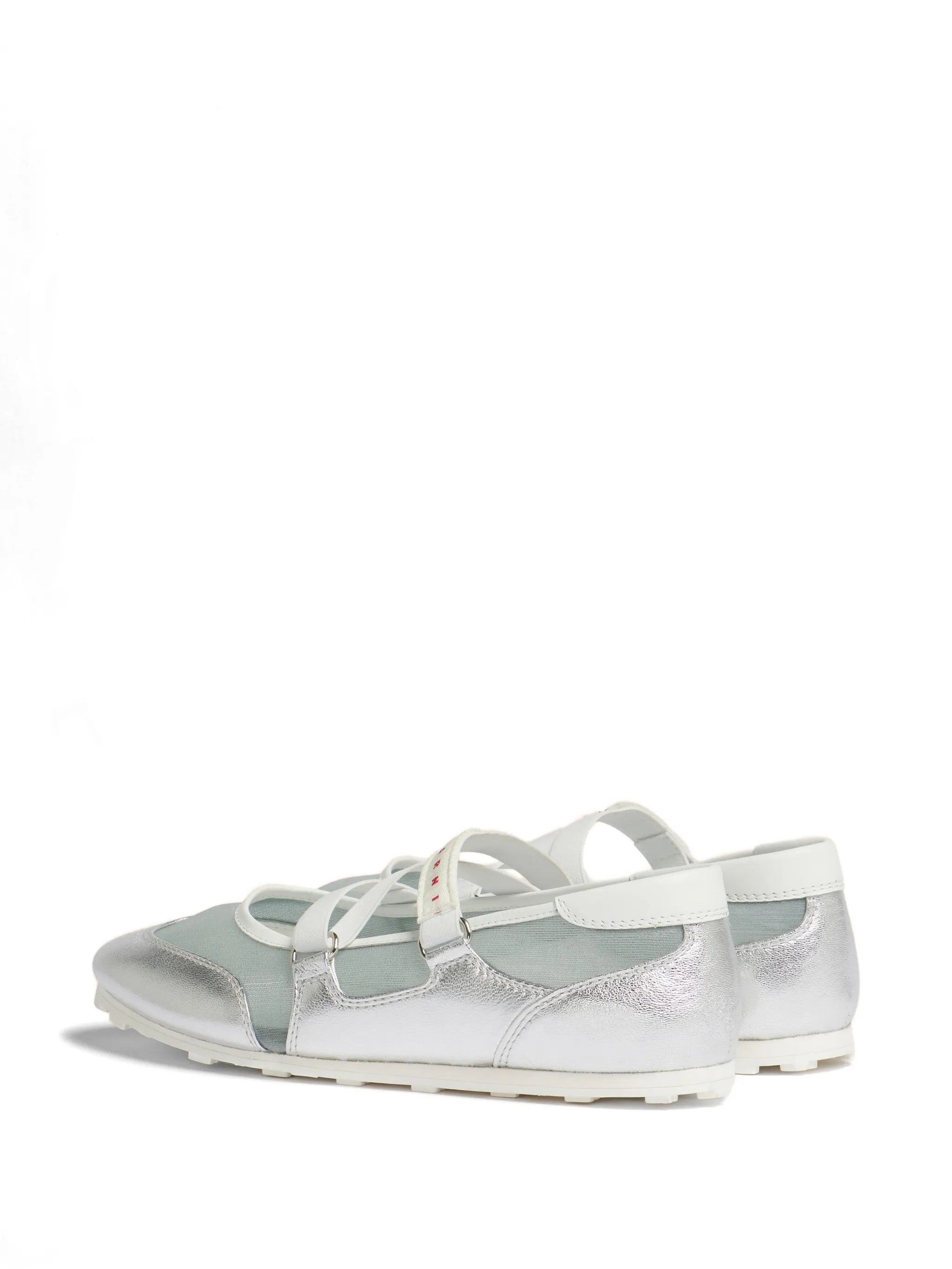 criss-cross strap sneakers
