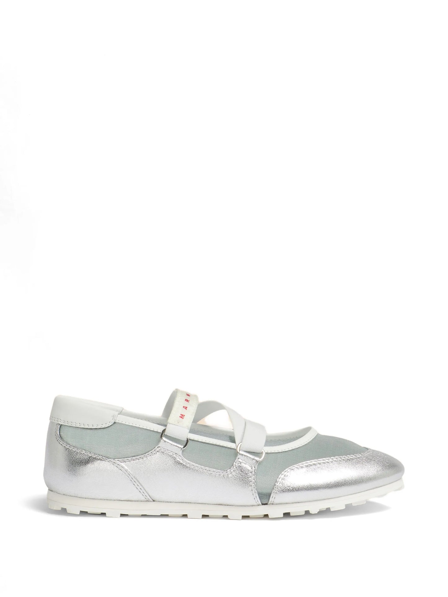 criss-cross strap sneakers