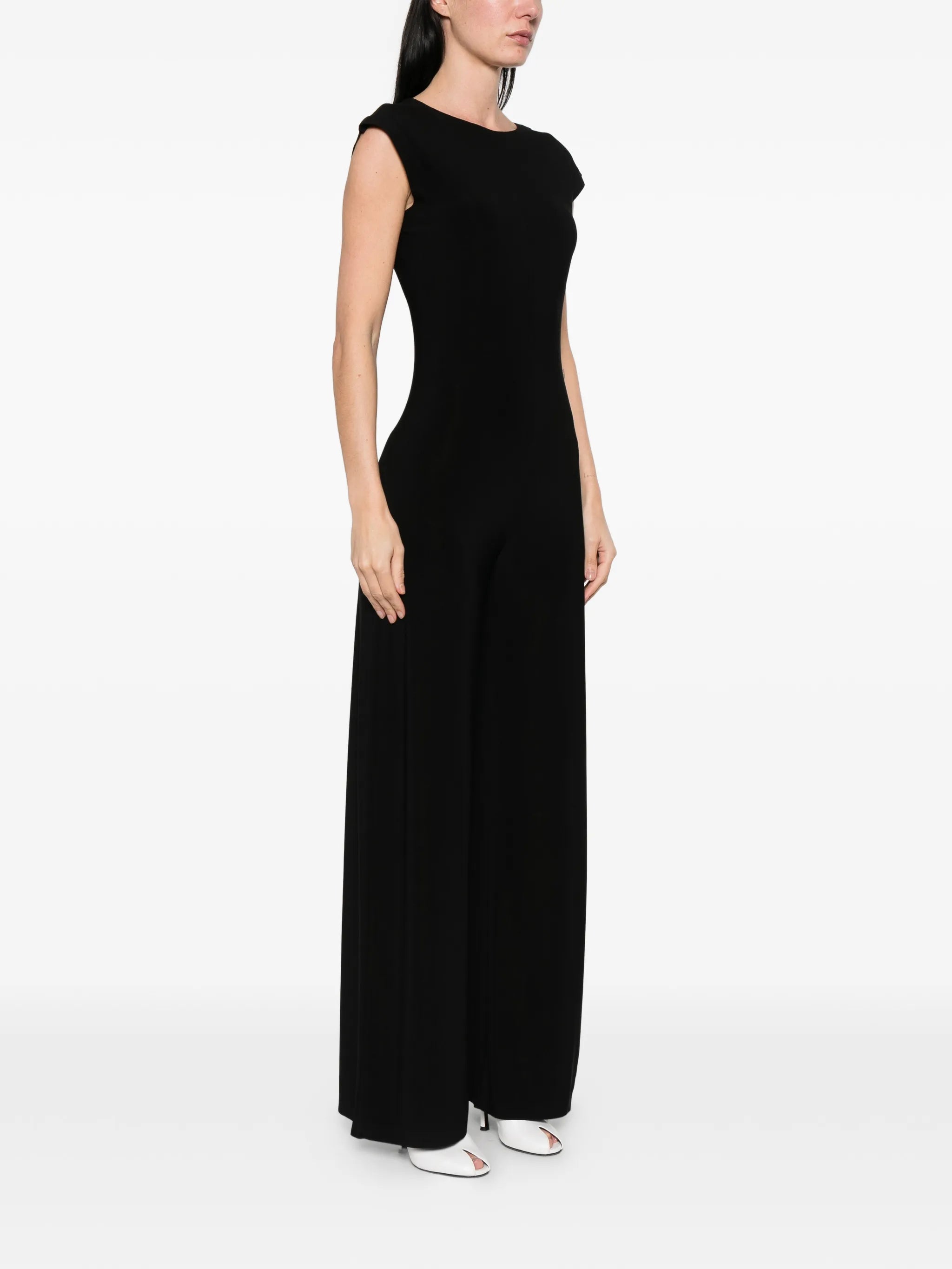 sleeveless jumpsuit