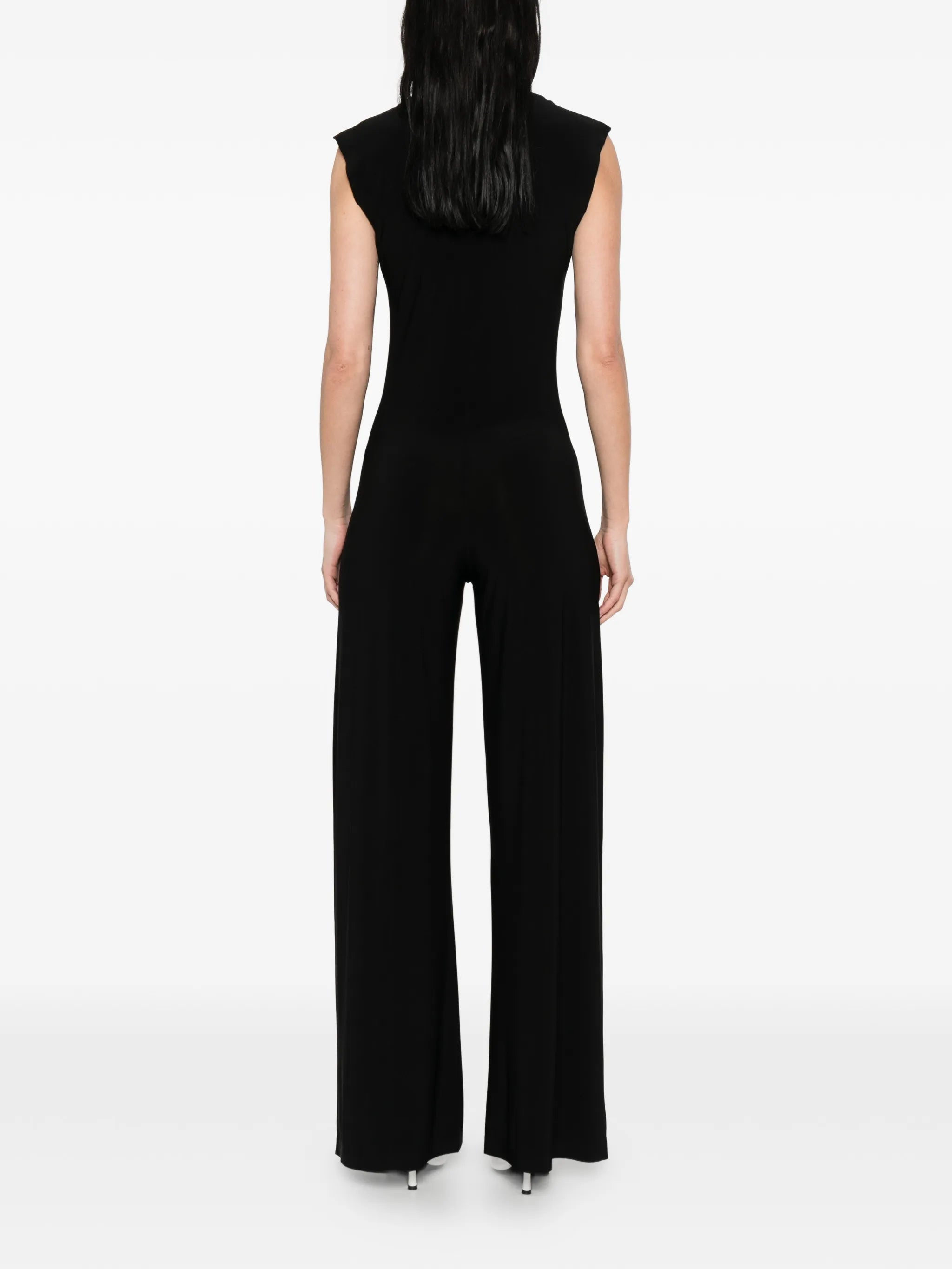 sleeveless jumpsuit