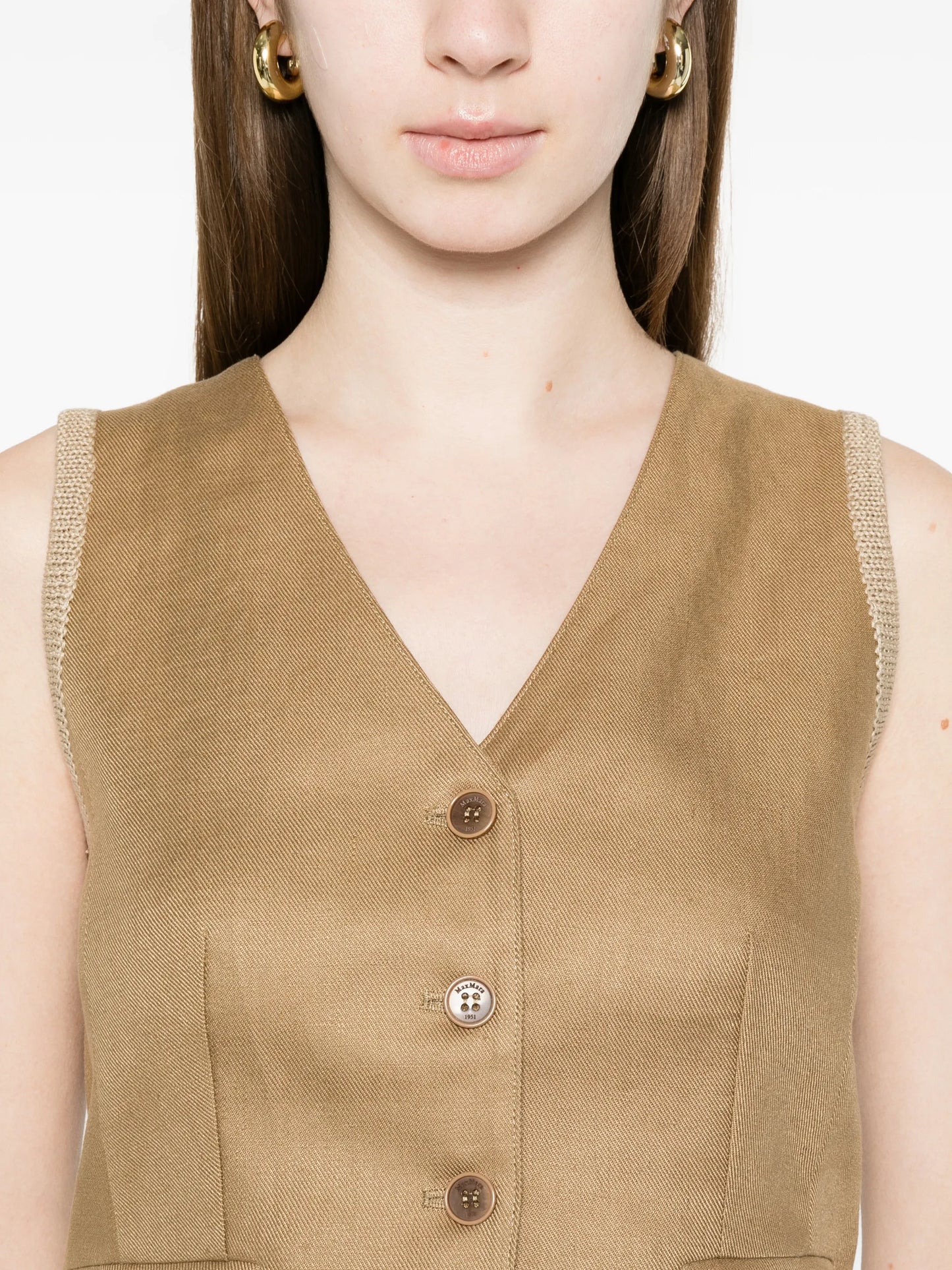 Calibri knitted waistcoat