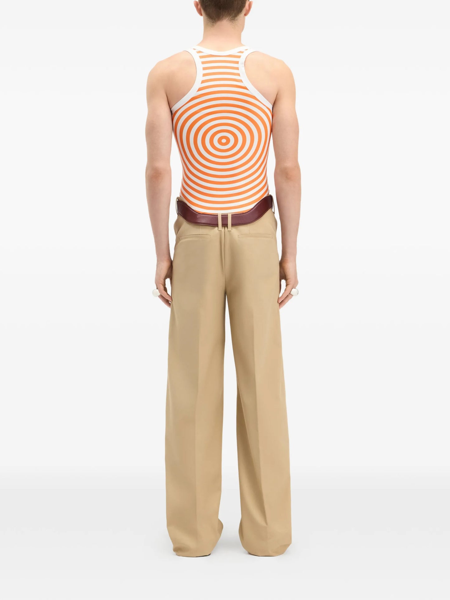 The Orange Target tank top