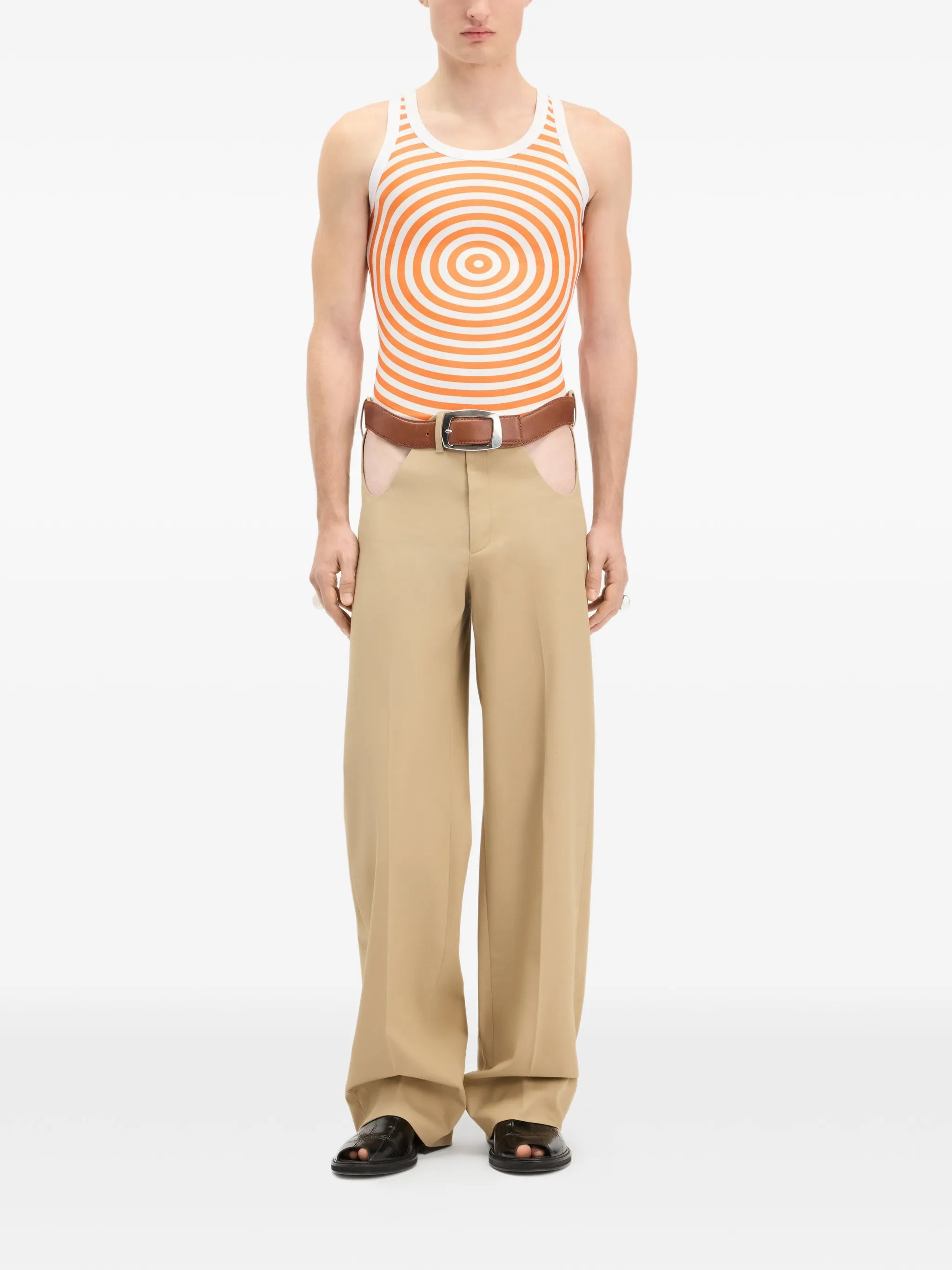 The Orange Target tank top