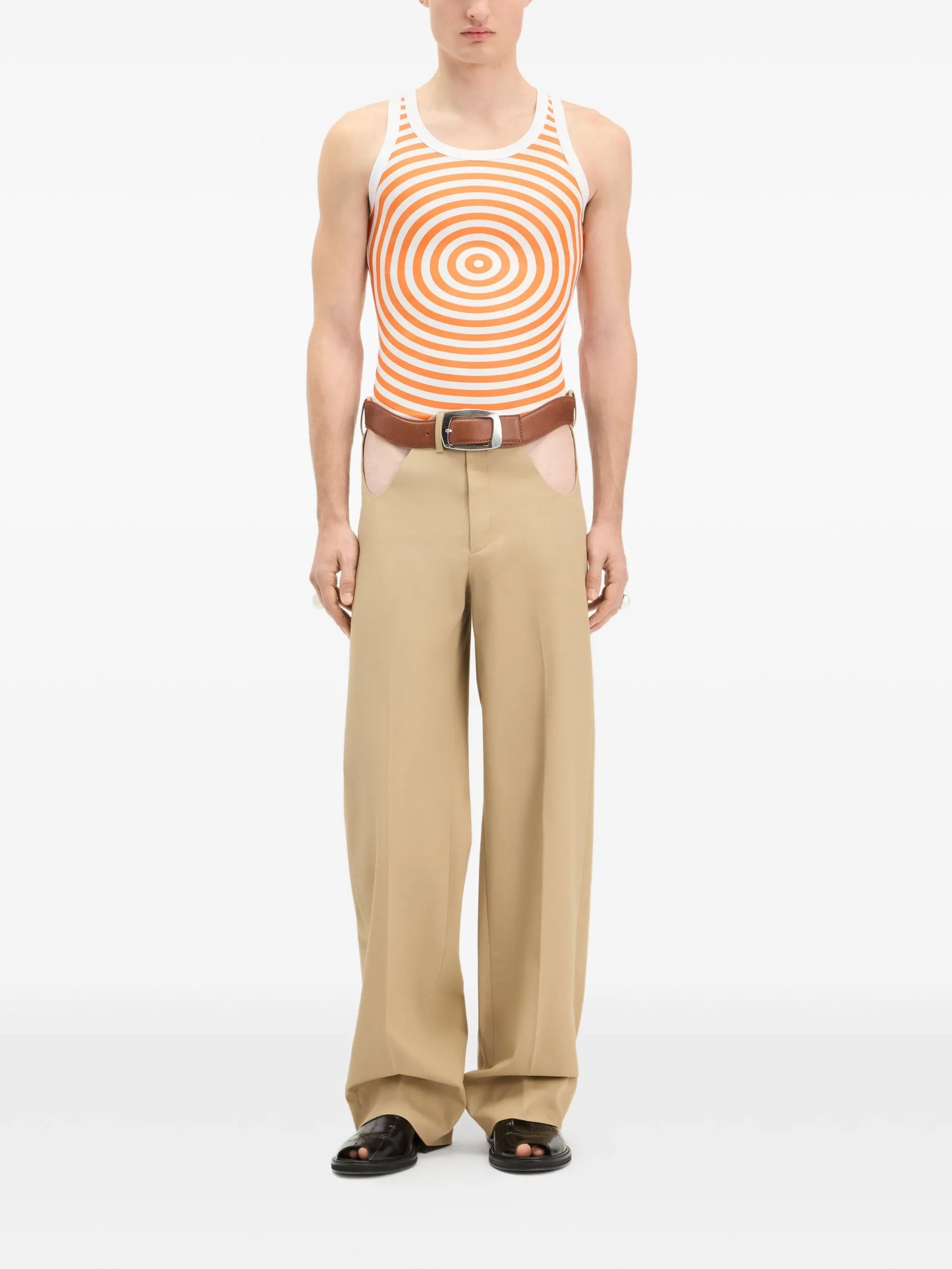 The Orange Target tank top