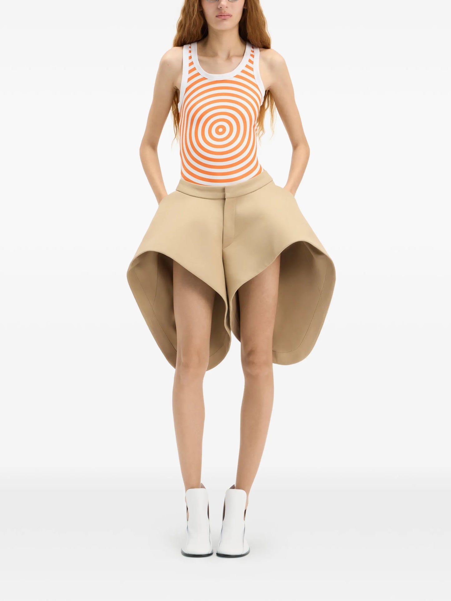 The Orange Target tank top