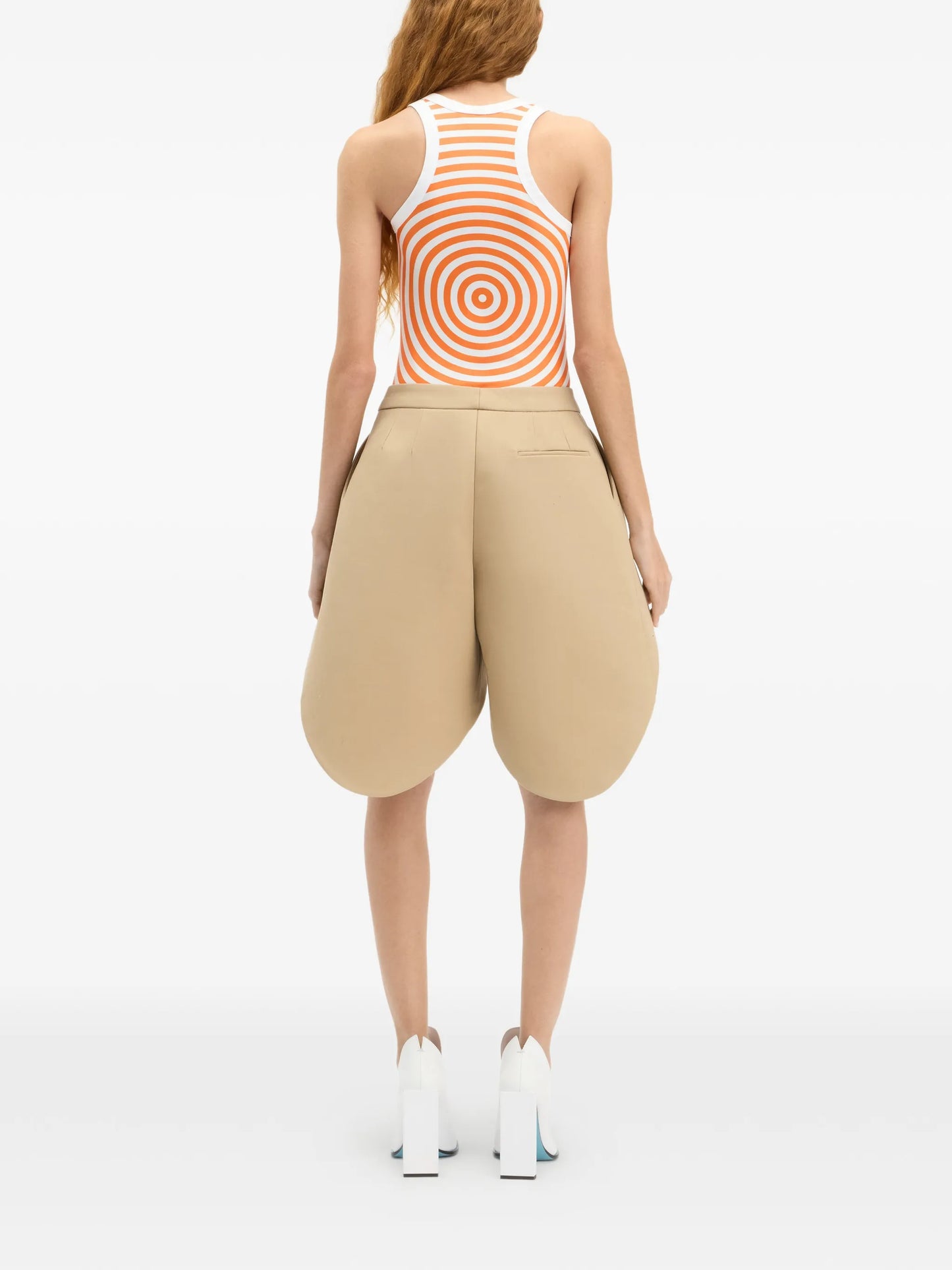 The Orange Target tank top