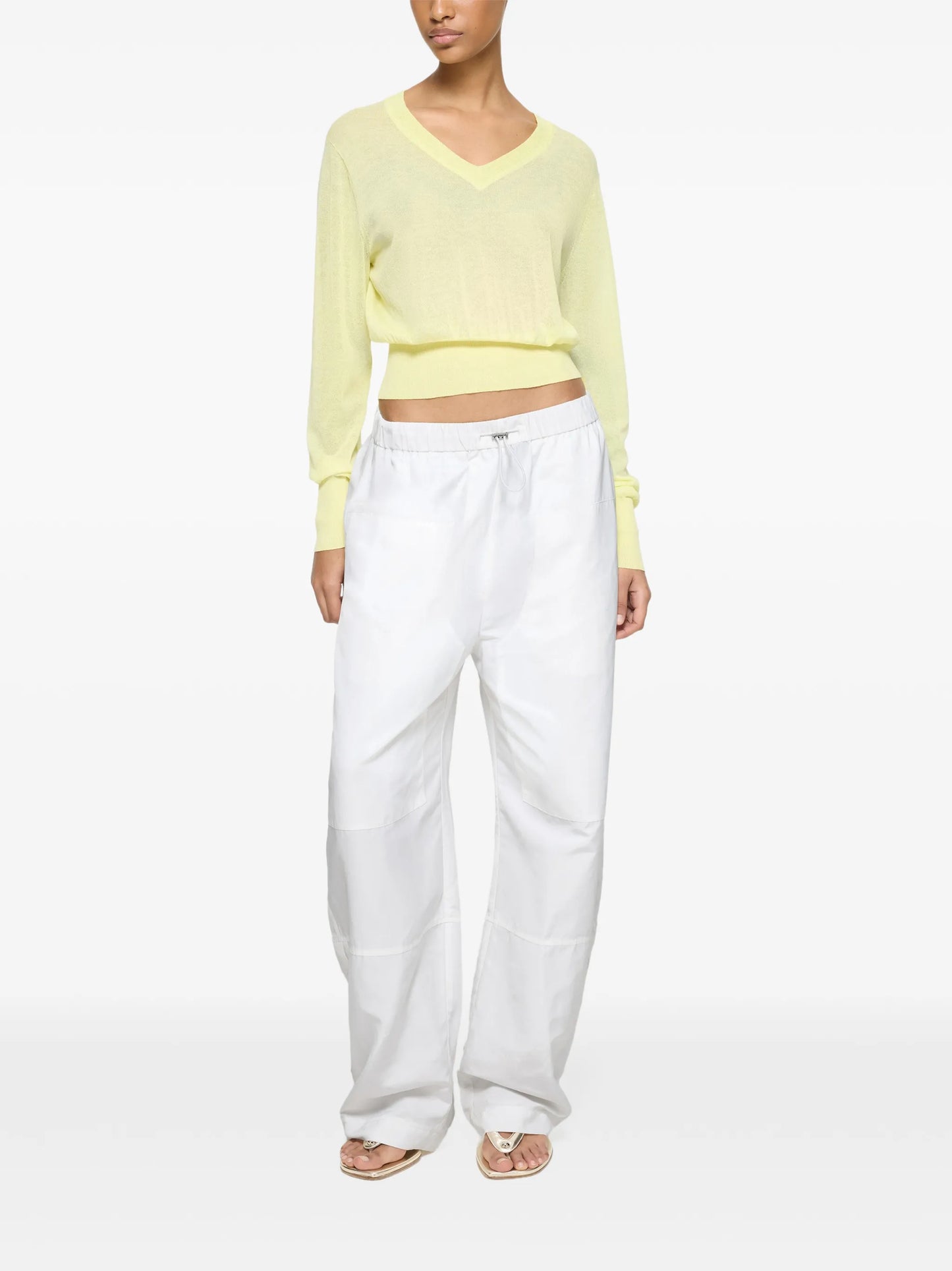 V-neck sweater