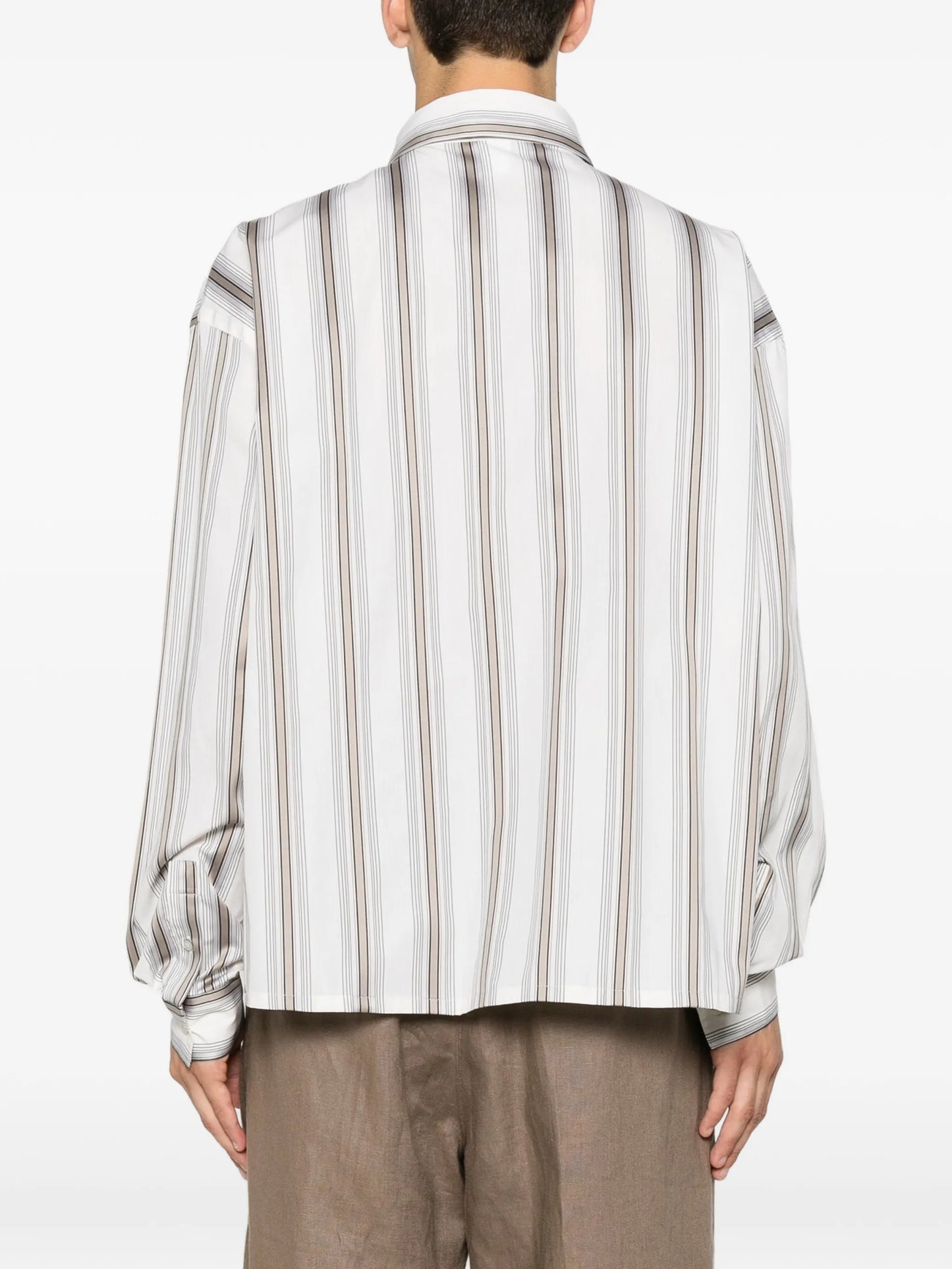 Maza stripe-print shirt