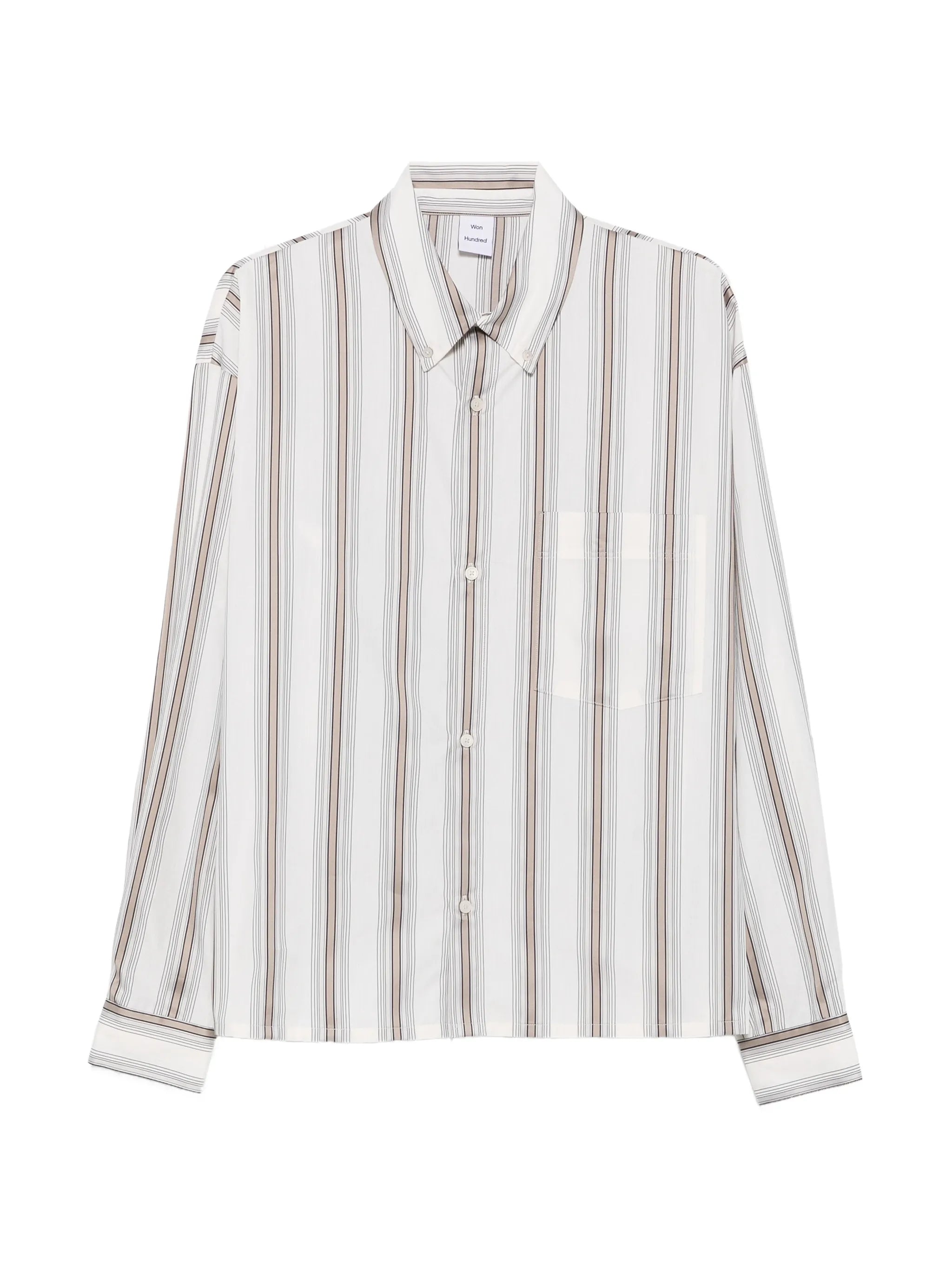 Maza stripe-print shirt