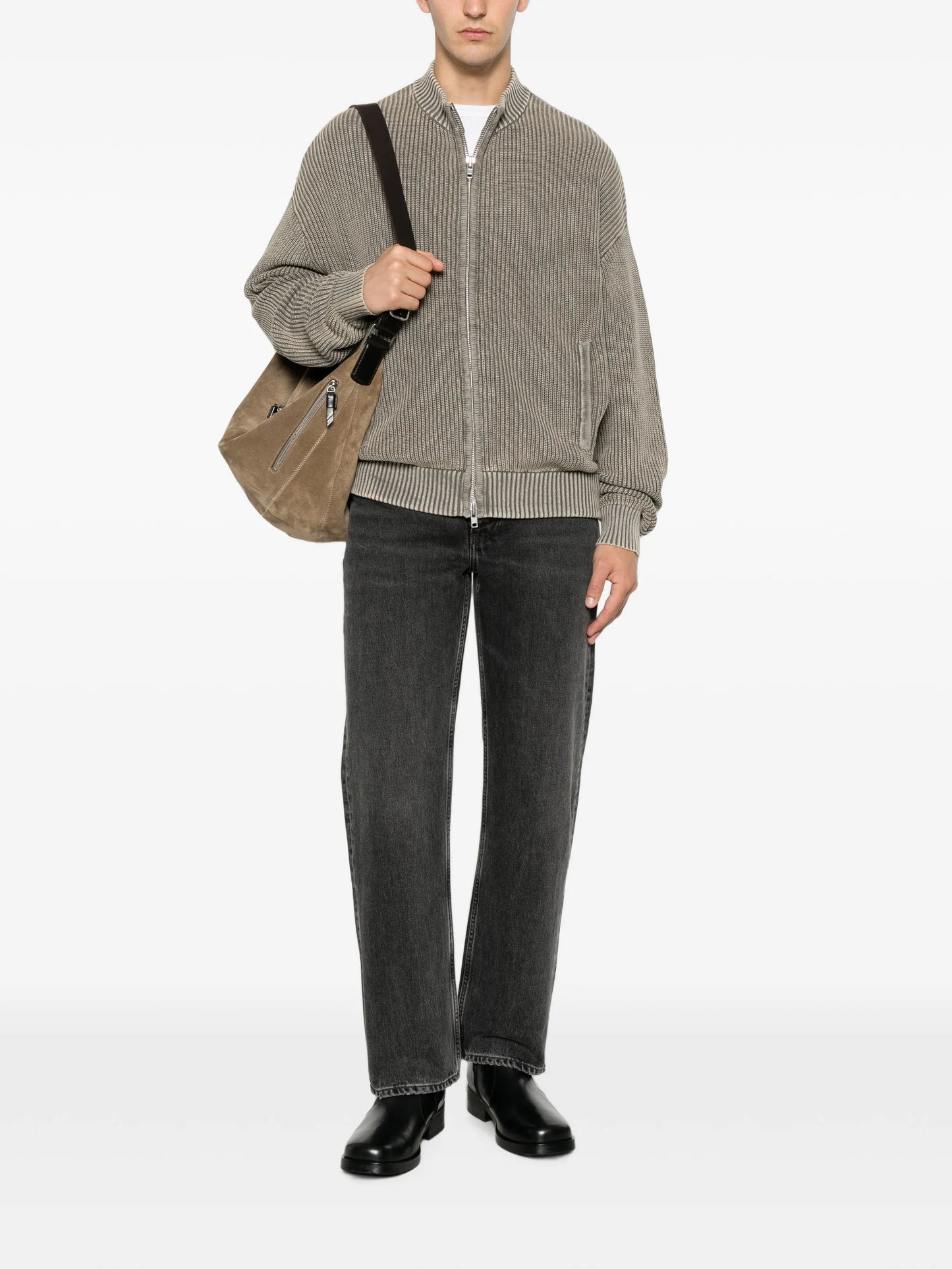 Bradley zip-up cardigan