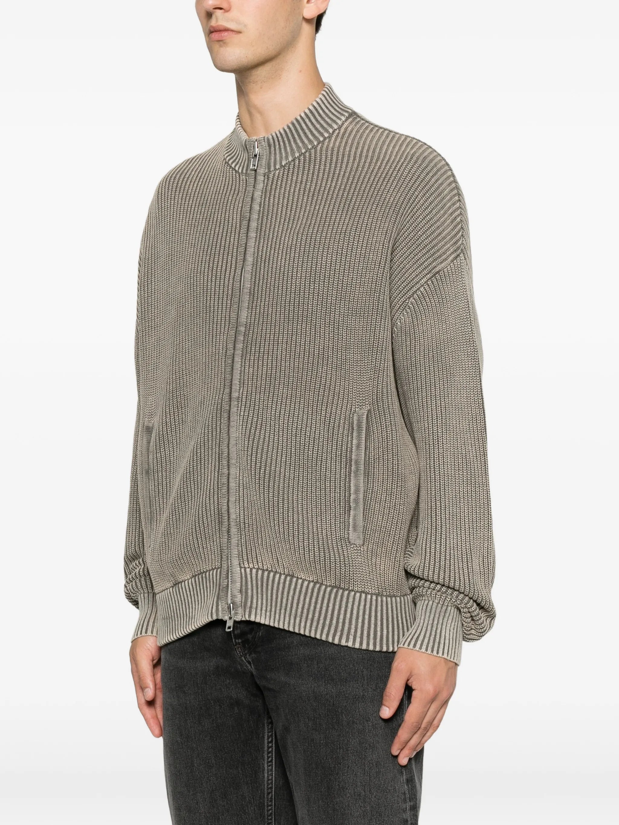 Bradley zip-up cardigan