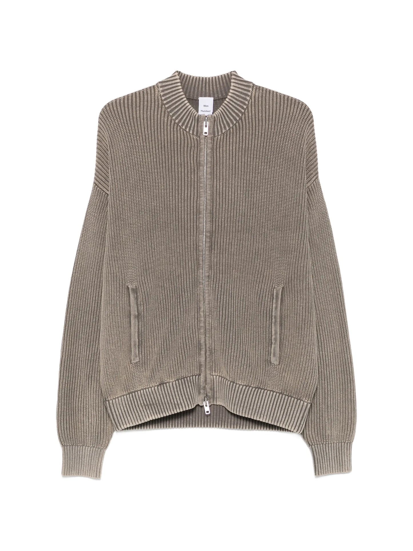 Bradley zip-up cardigan