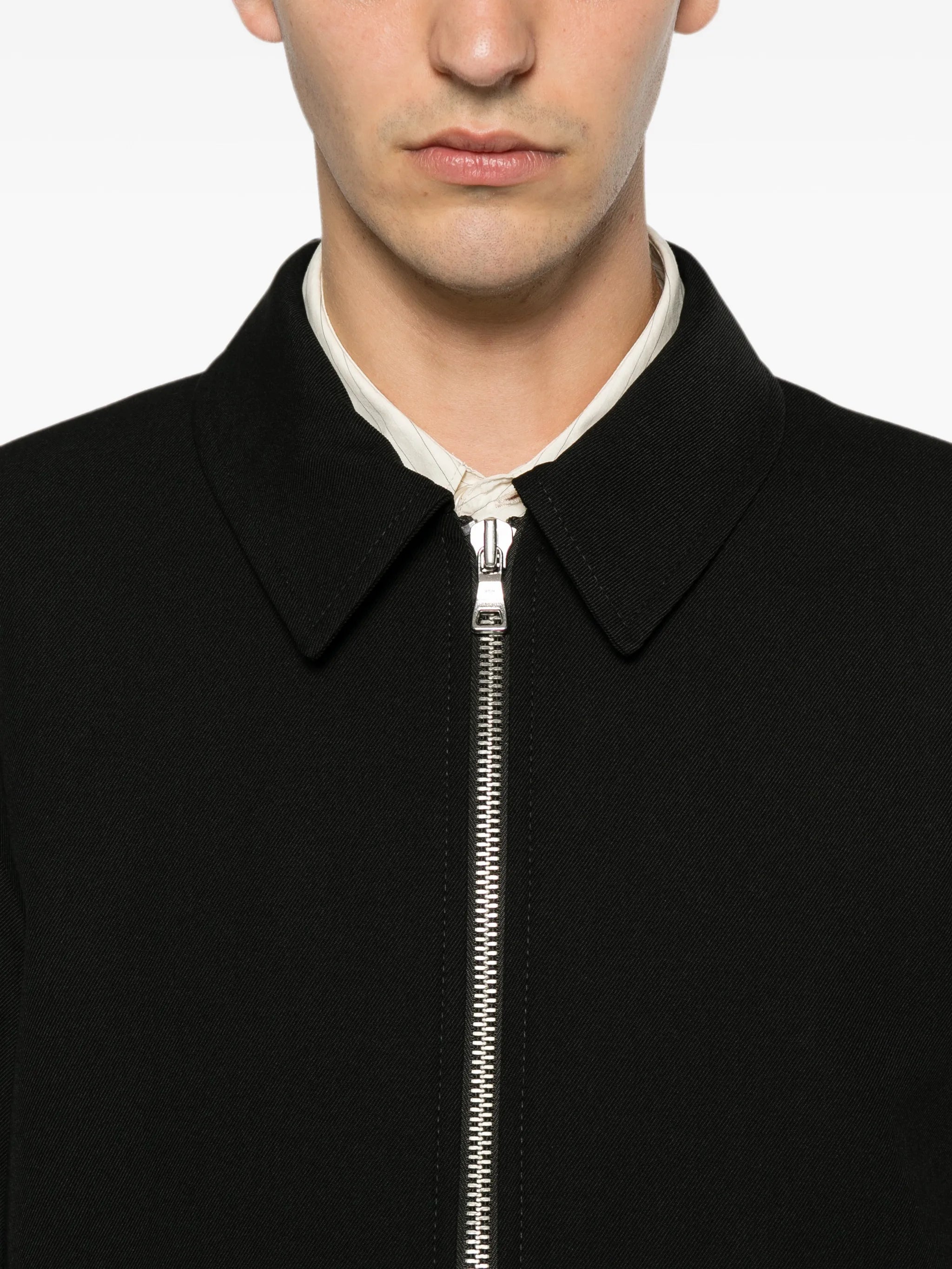 Dutton zip-up overshirt