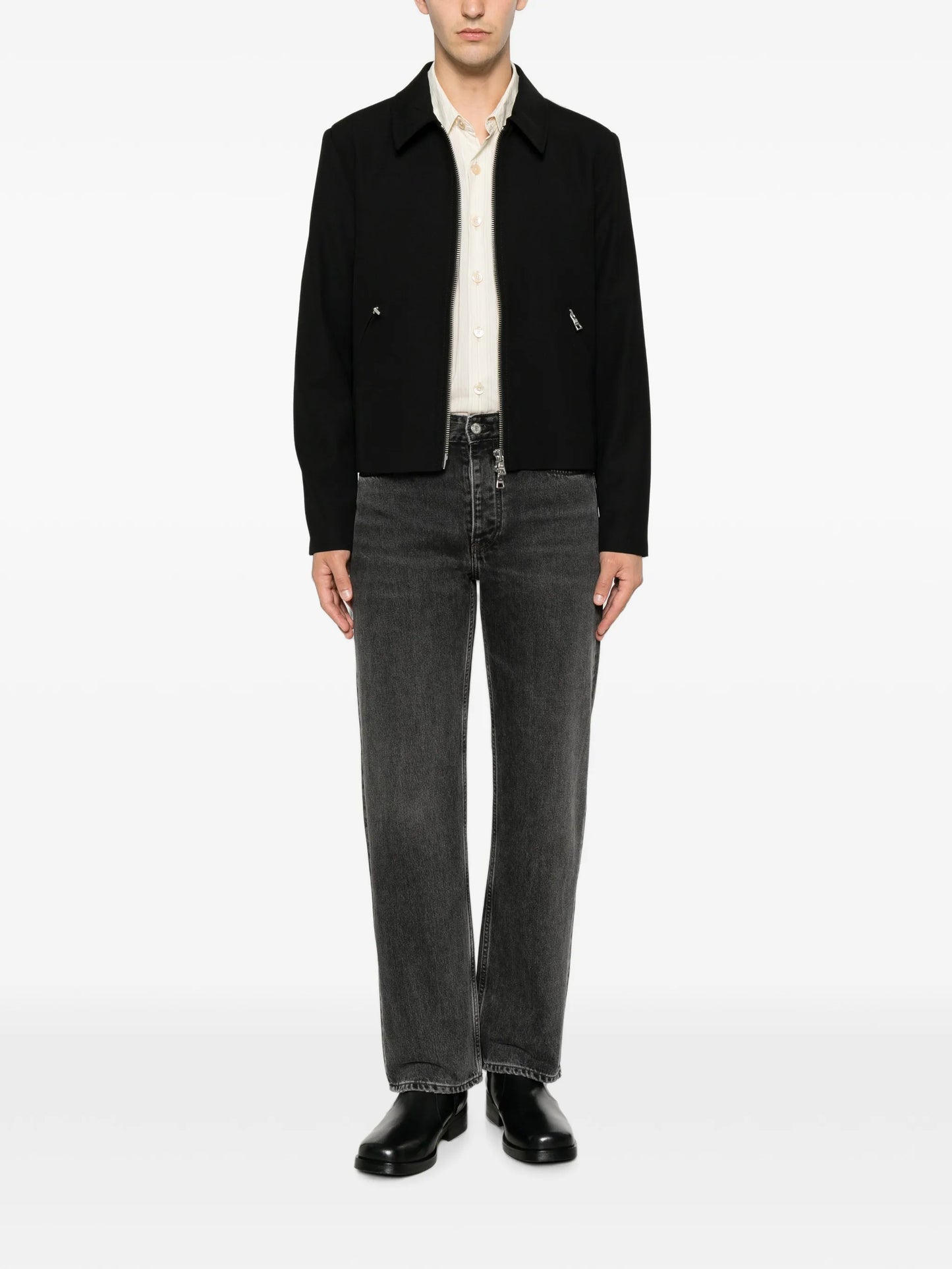 Dutton zip-up overshirt
