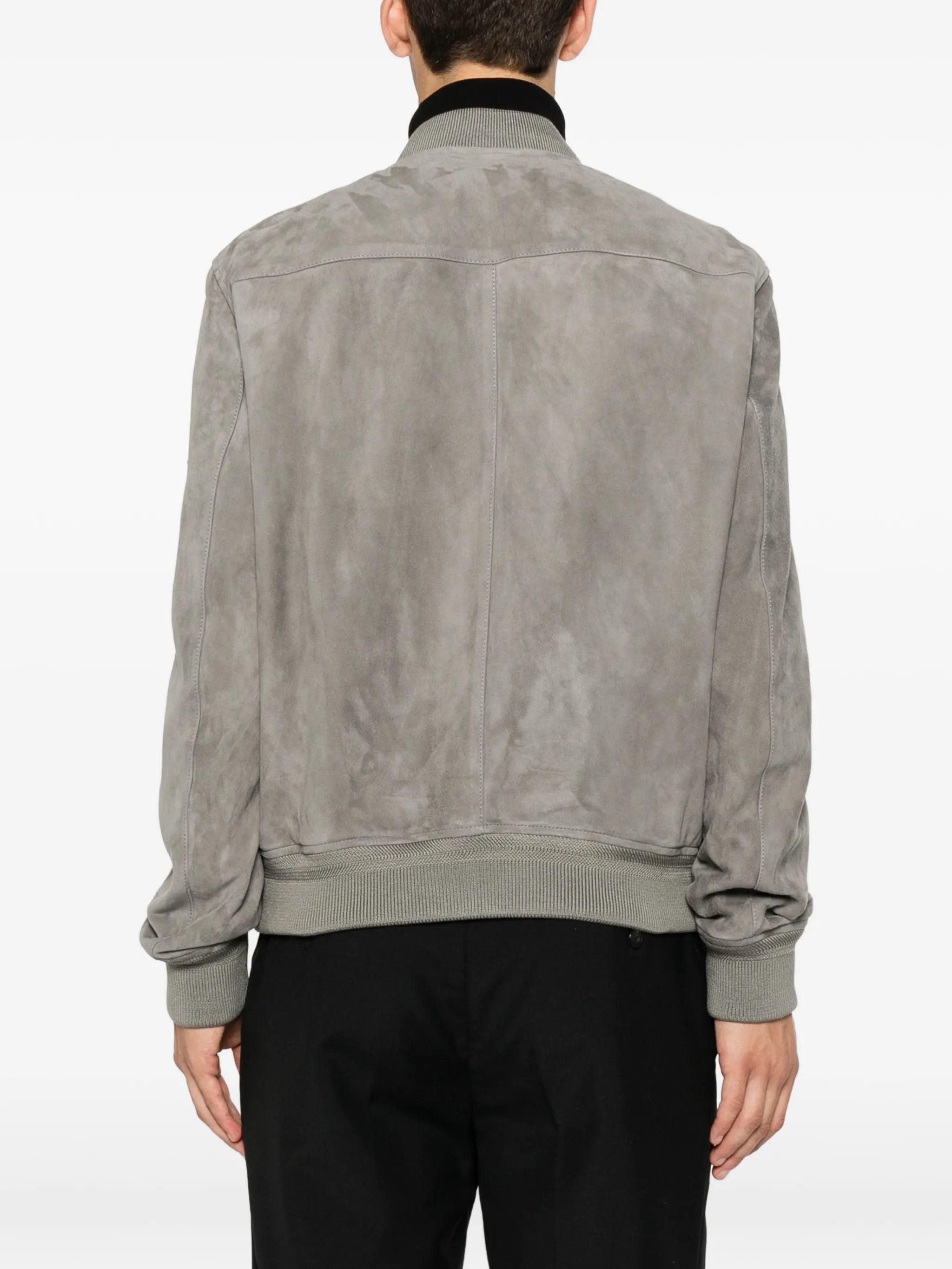 zip-pocket bomber jacket
