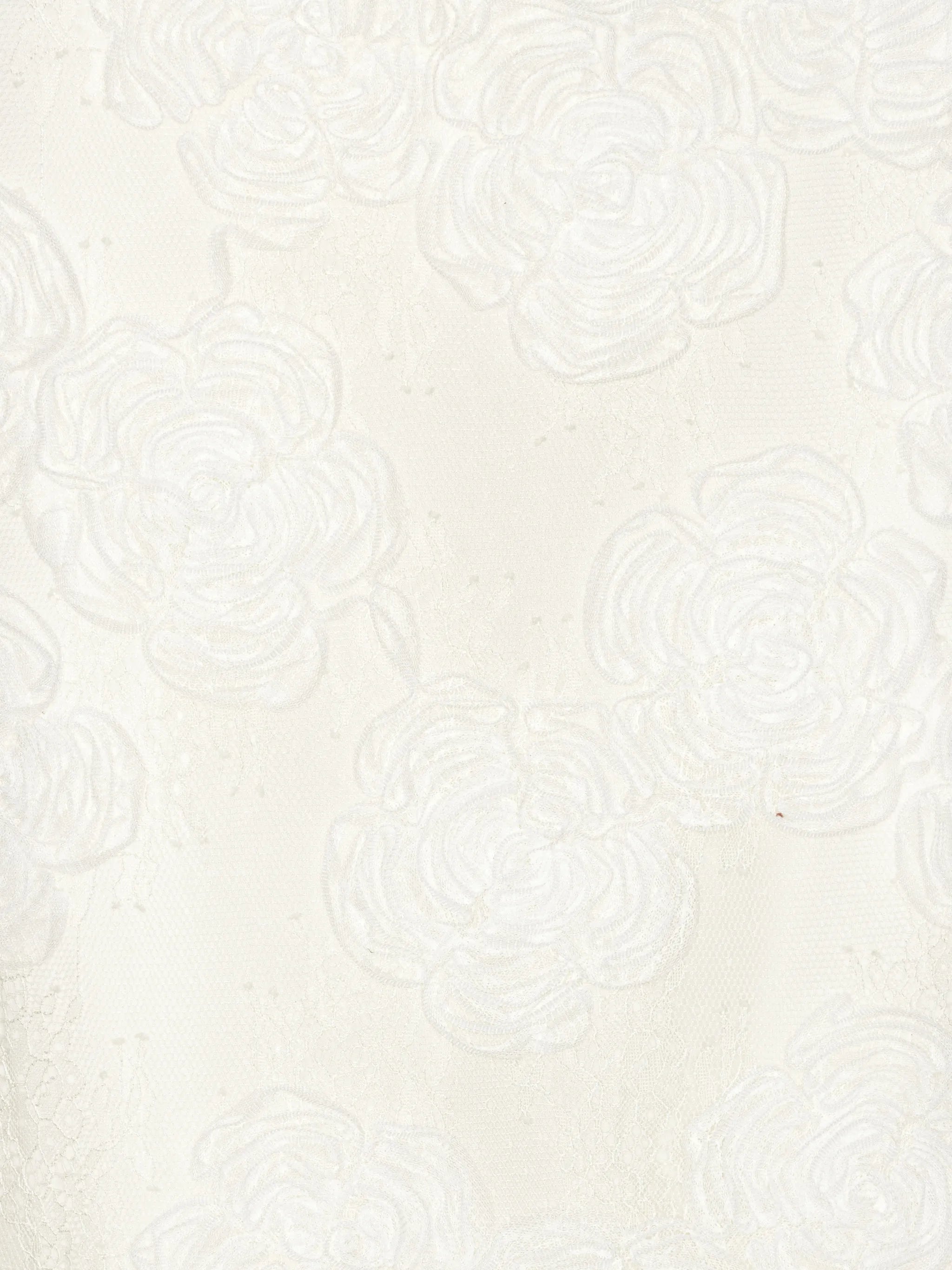 flower mesh tube dress