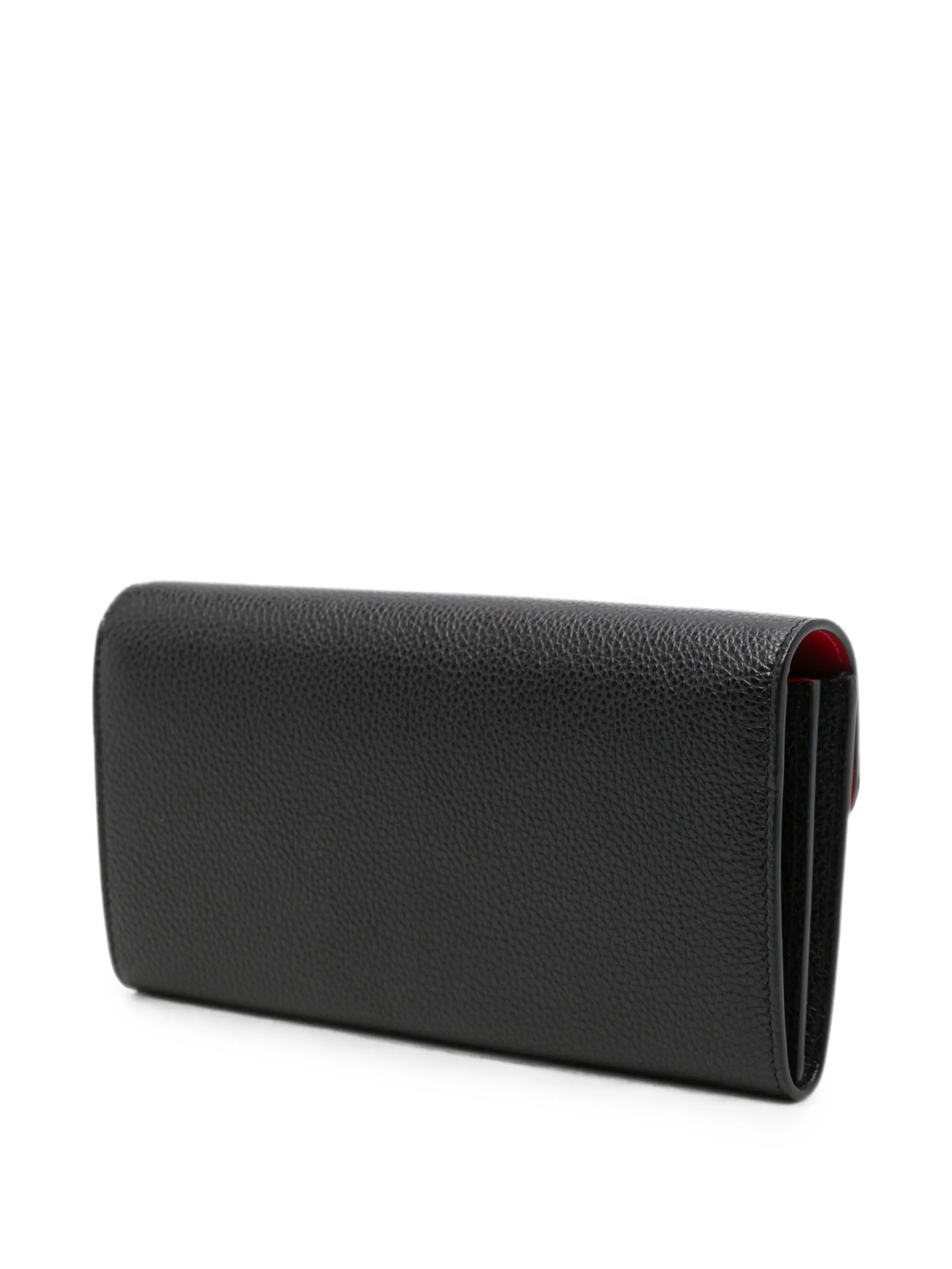 Gancini wallet with shoulder strap
