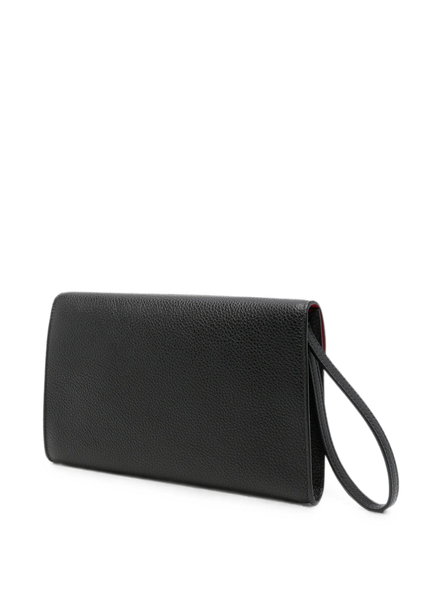 Double Gancini clutch bag