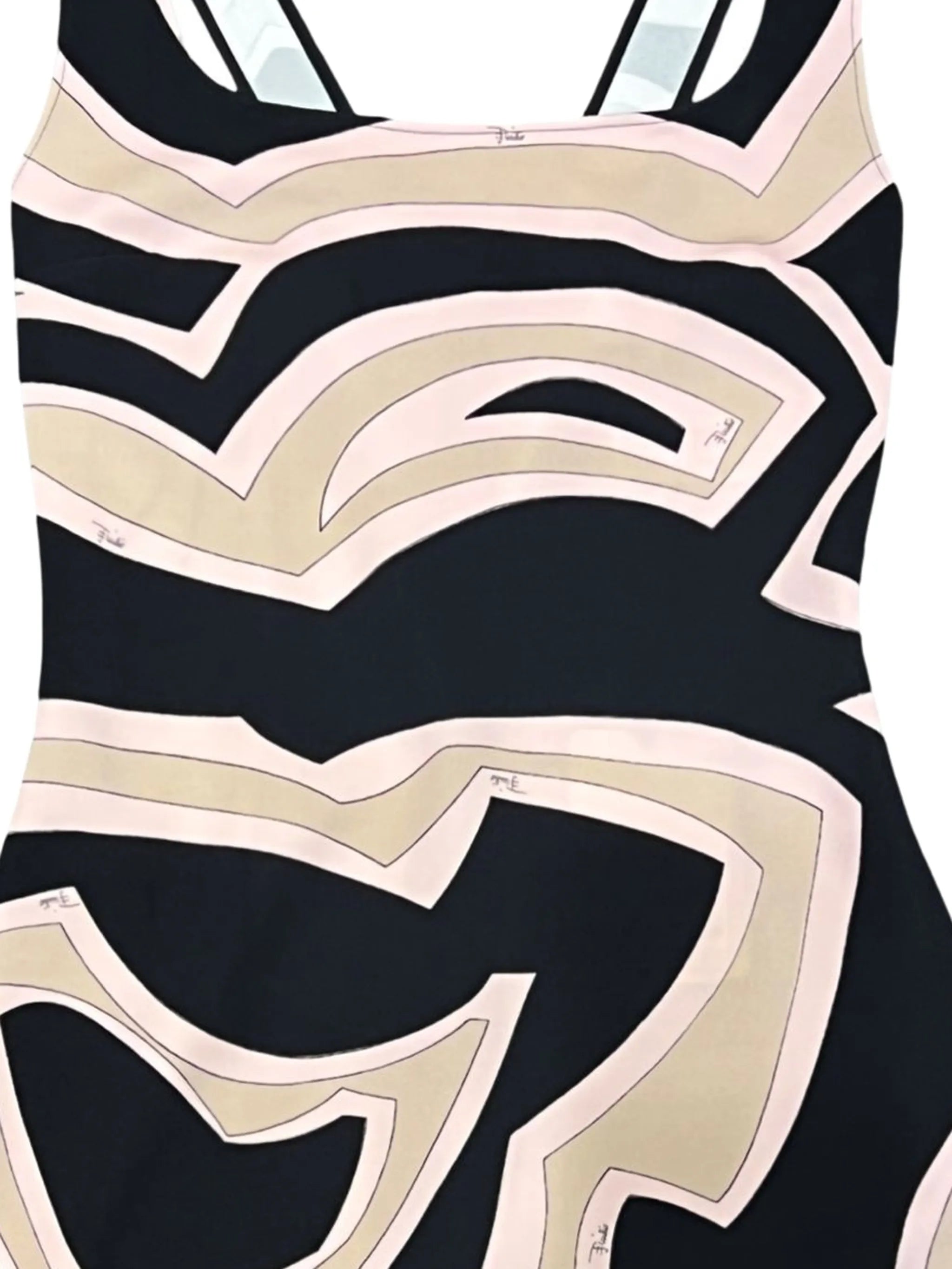 Labirinto print dress