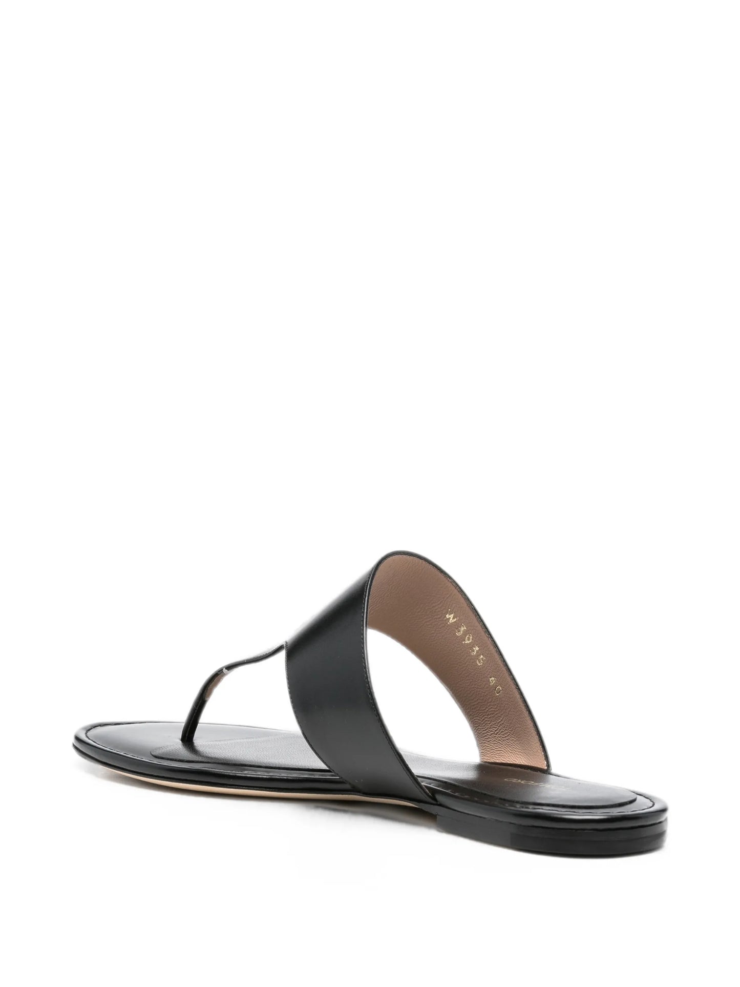Lina thong-strap leather flat sandals