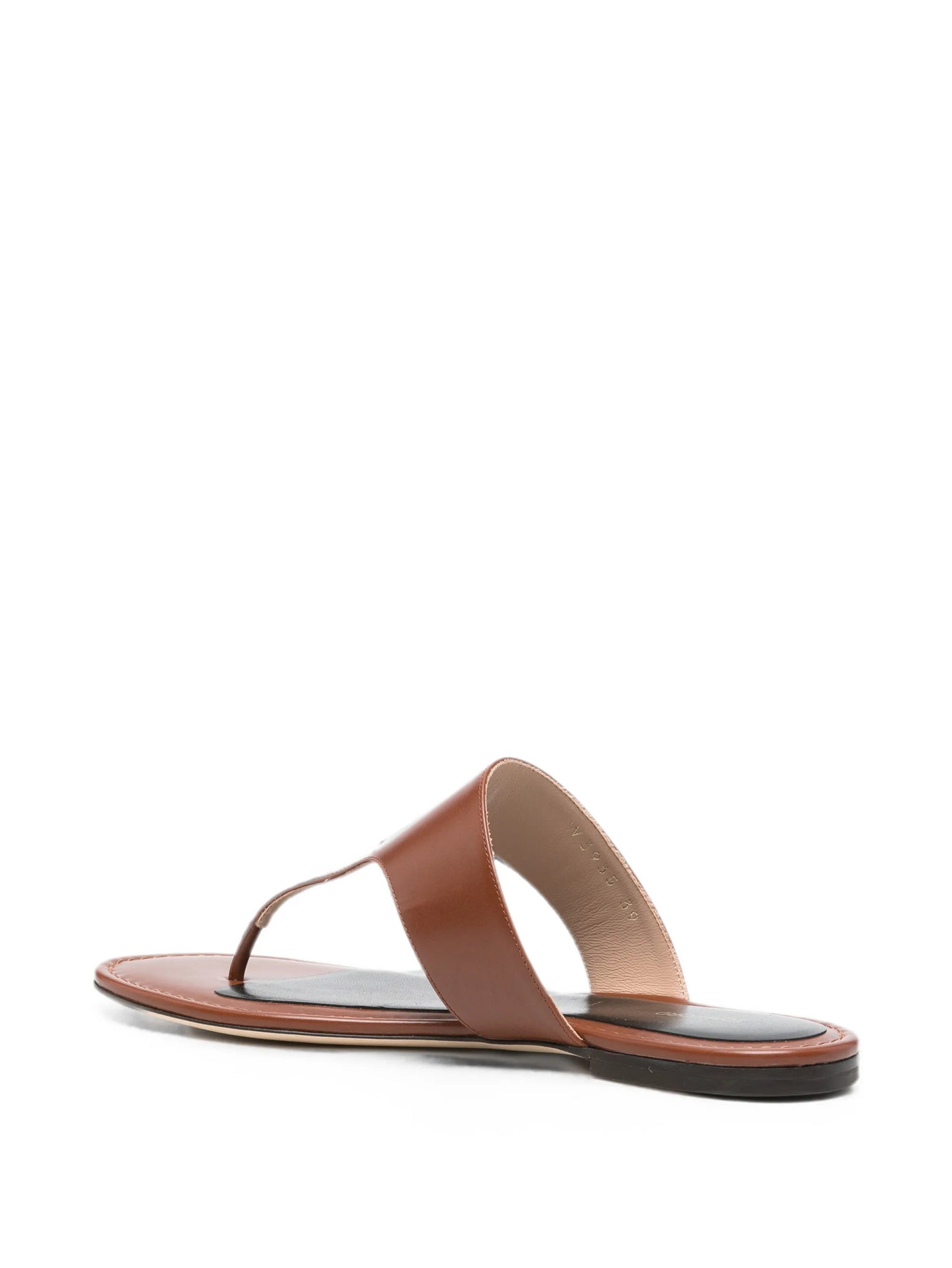 open-toe leather sandals