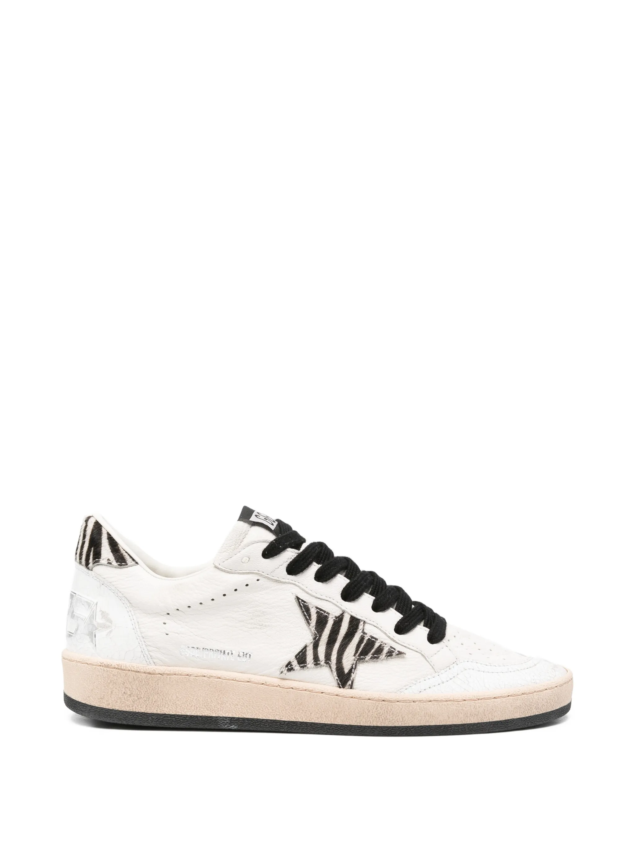 x Best Luxury Shop Ballstar zebra-print sneakers