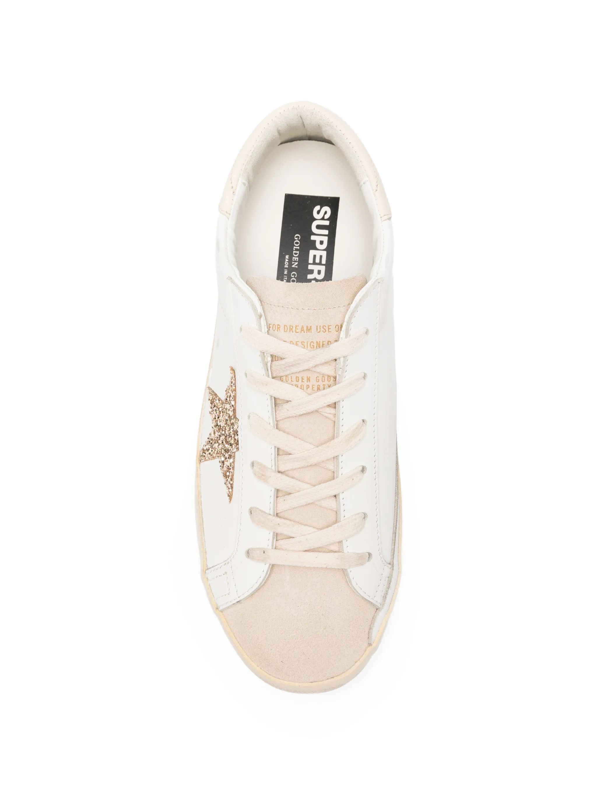 x Best Luxury Shop superstar glitter-patch sneakers
