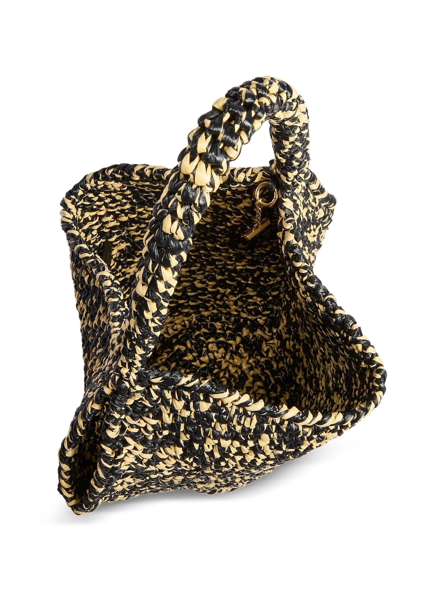 Lotus logo-patch tote bag