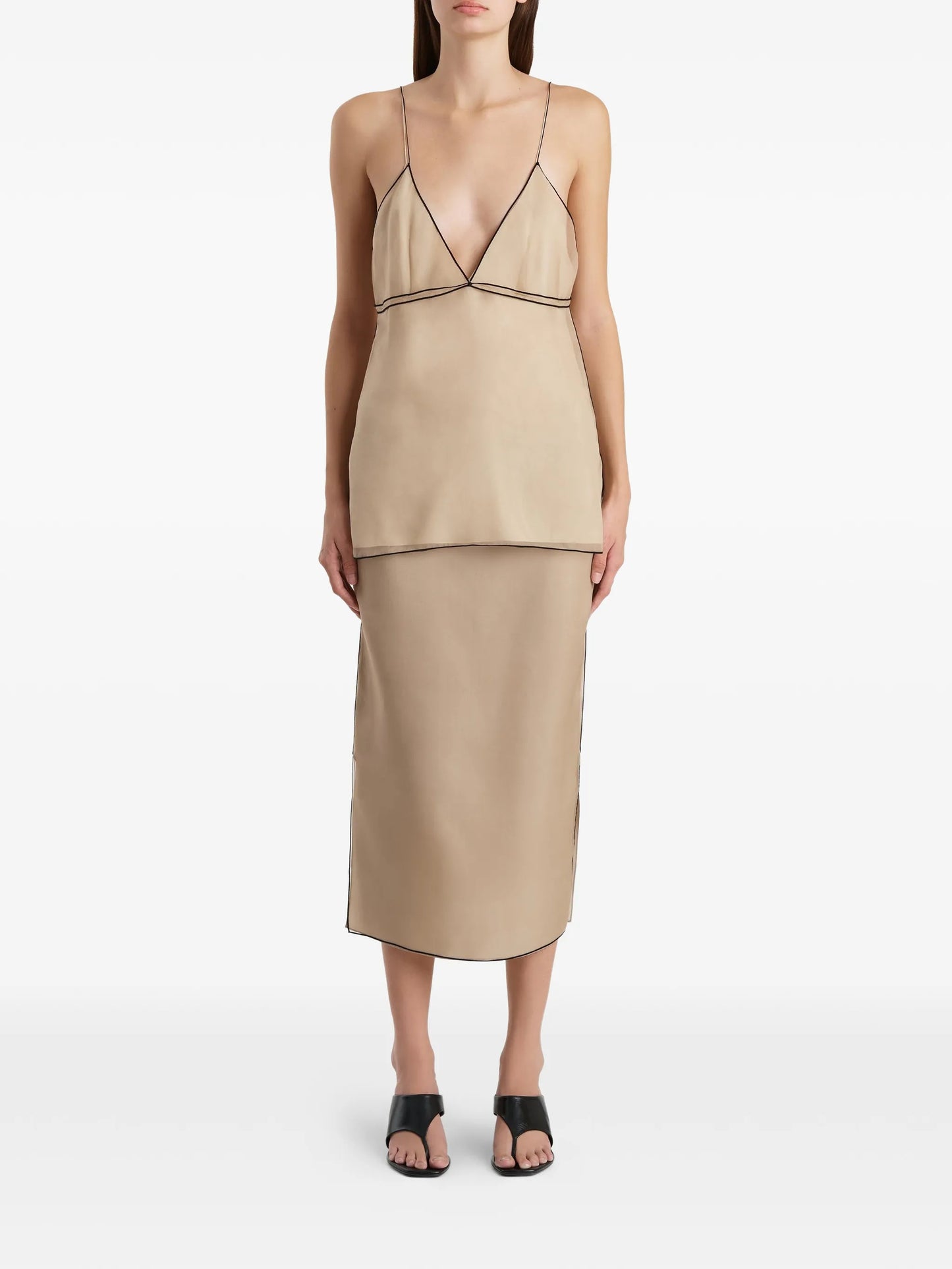 Syndi silk skirt