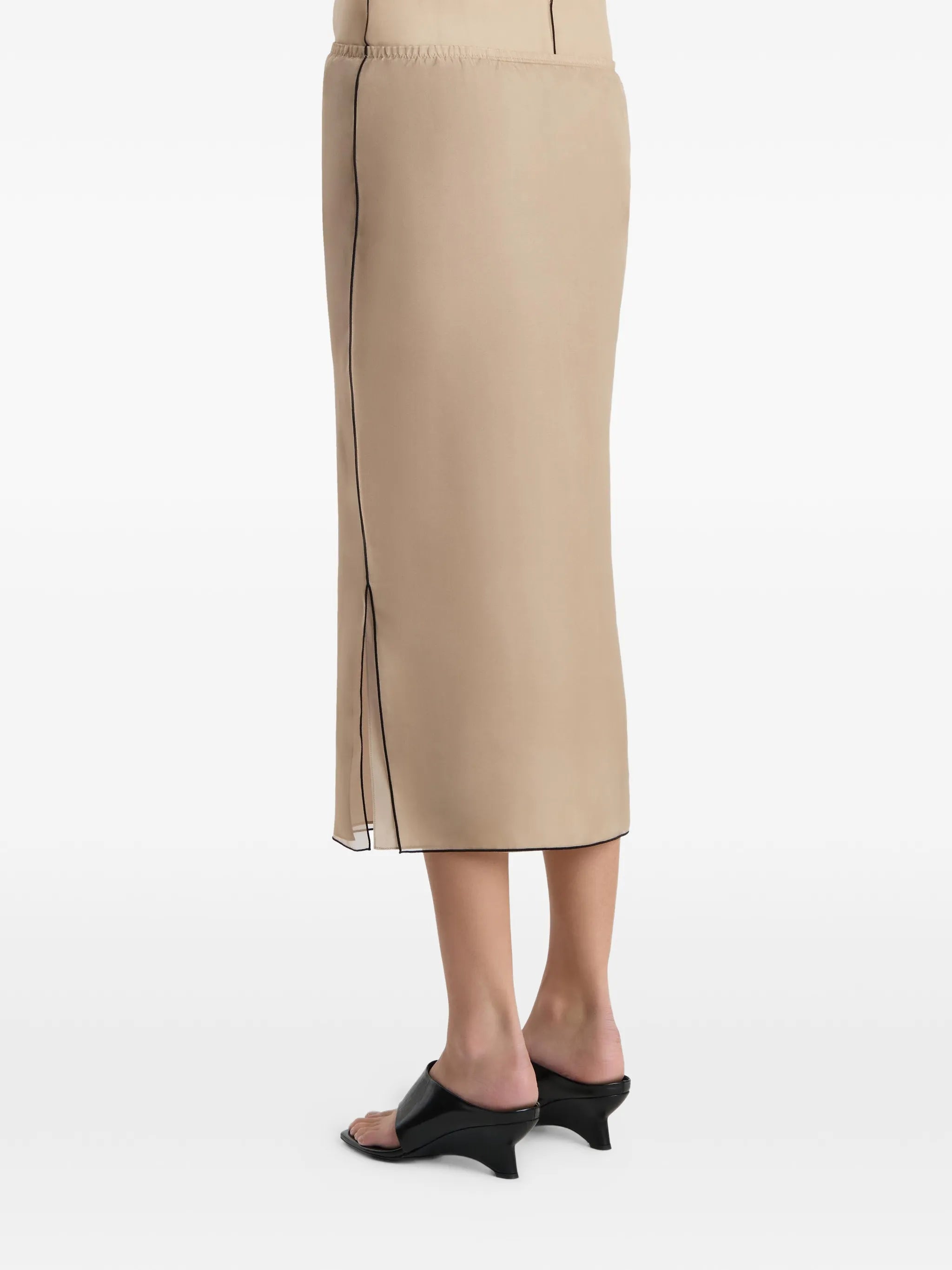 Syndi silk skirt