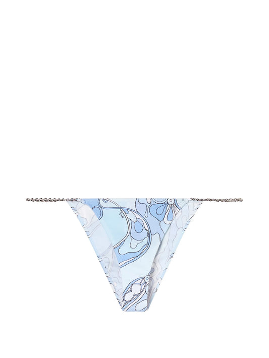 Orchidee-print bikini bottoms