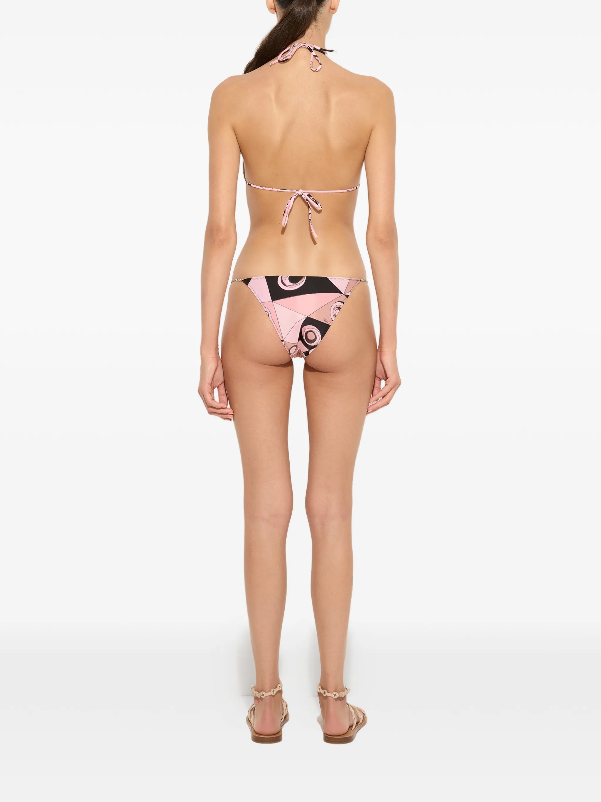 Occhi printed bikini bottom