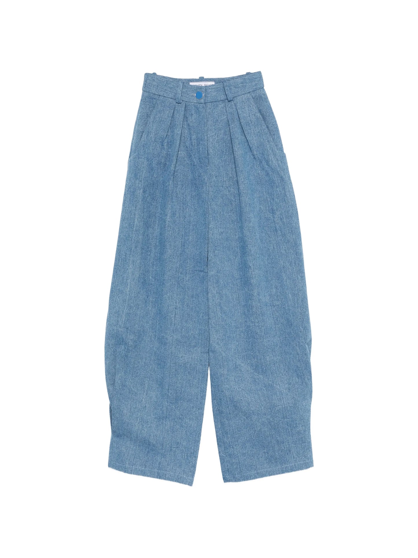 high-waist carrot jeans