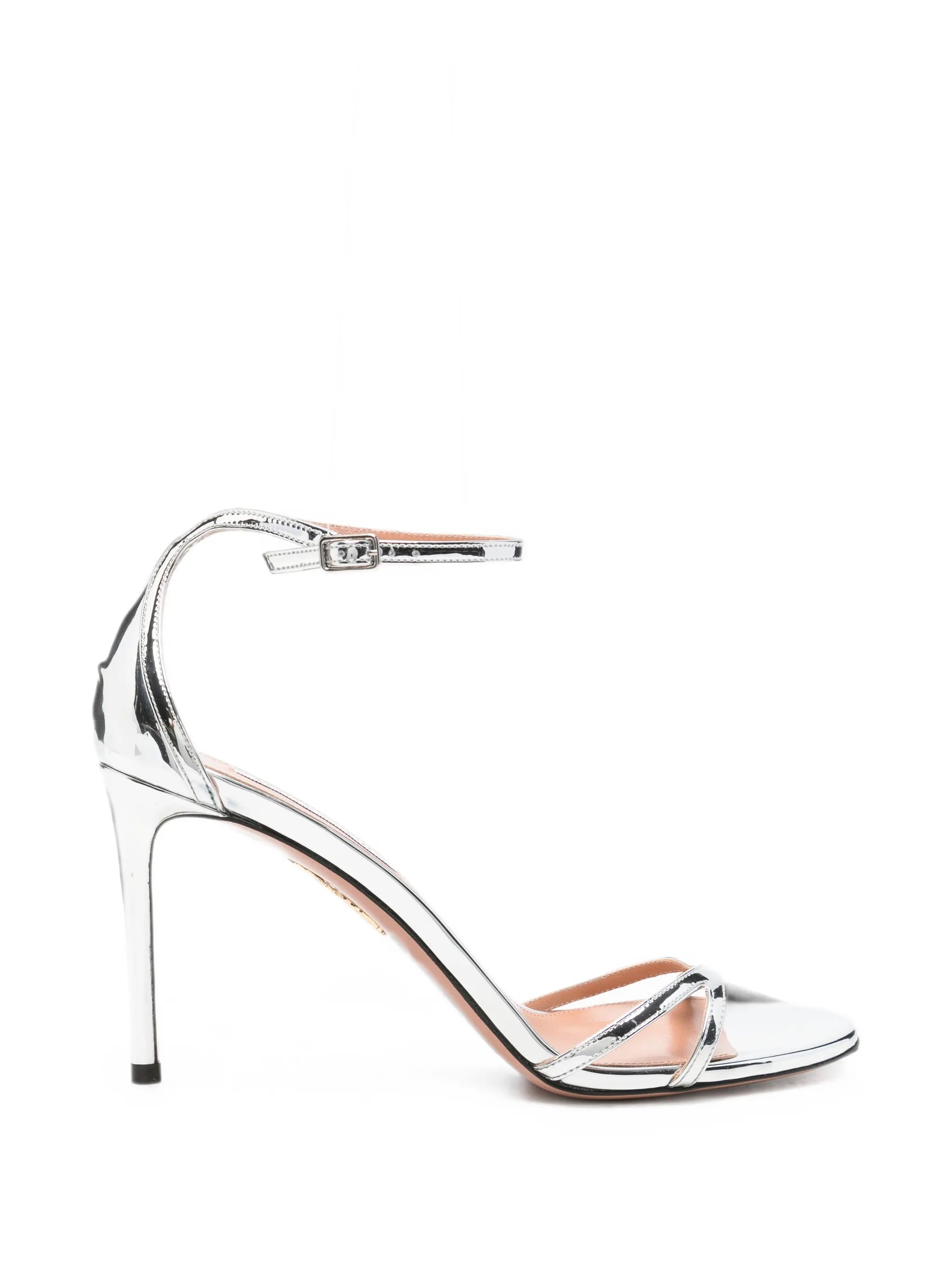Nuda metallic heeled sandals