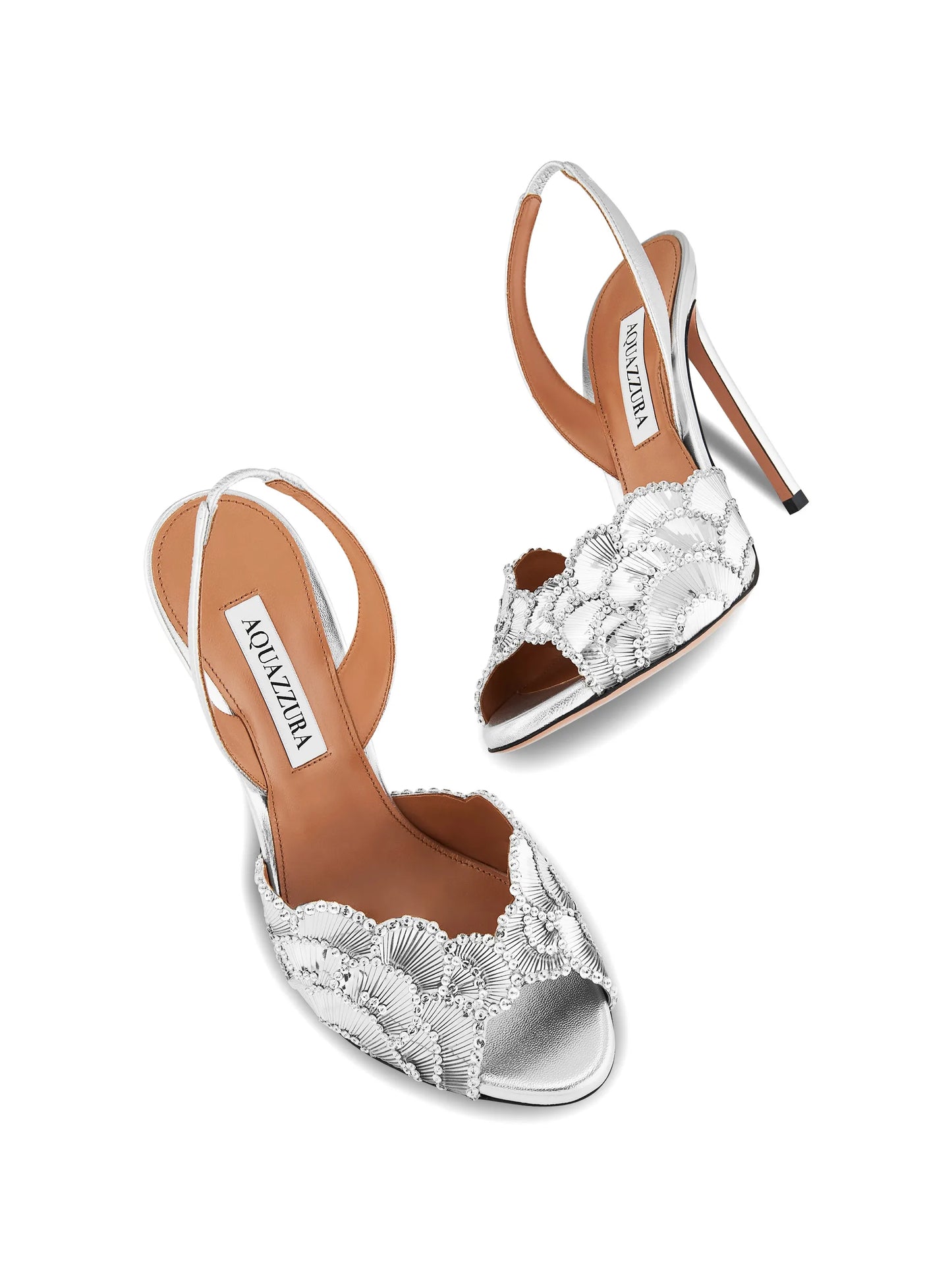 Ce Soir crystal-embellished heeled sandals
