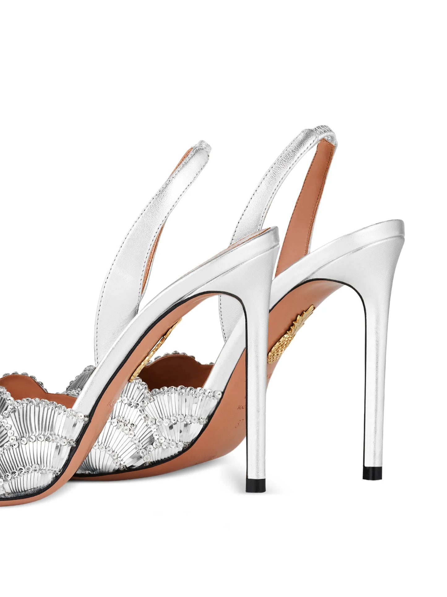 Ce Soir crystal-embellished heeled sandals