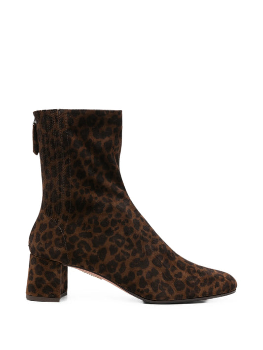 Saint Honore leopard-print ankle boots