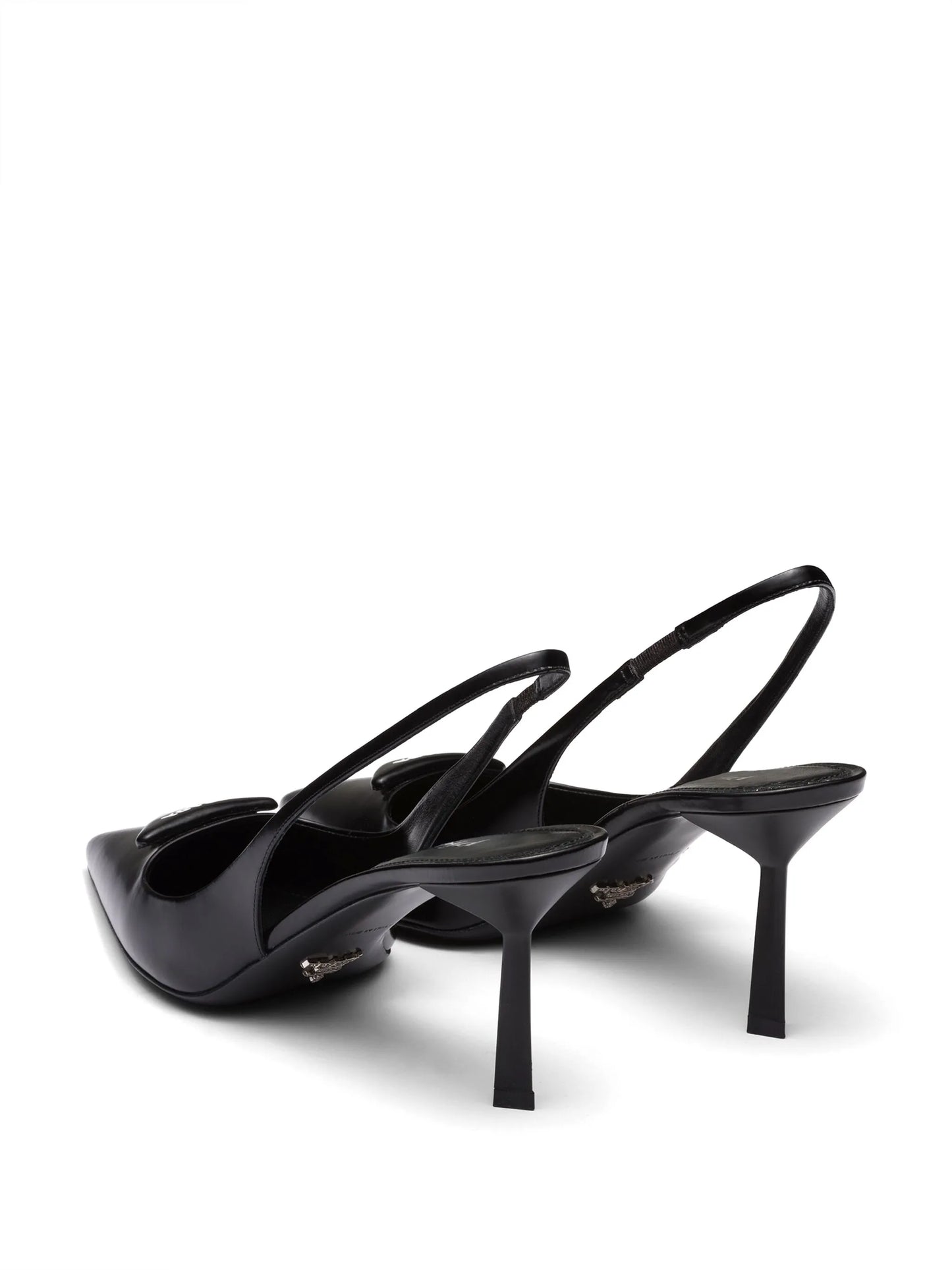 75mm triangle-logo pumps