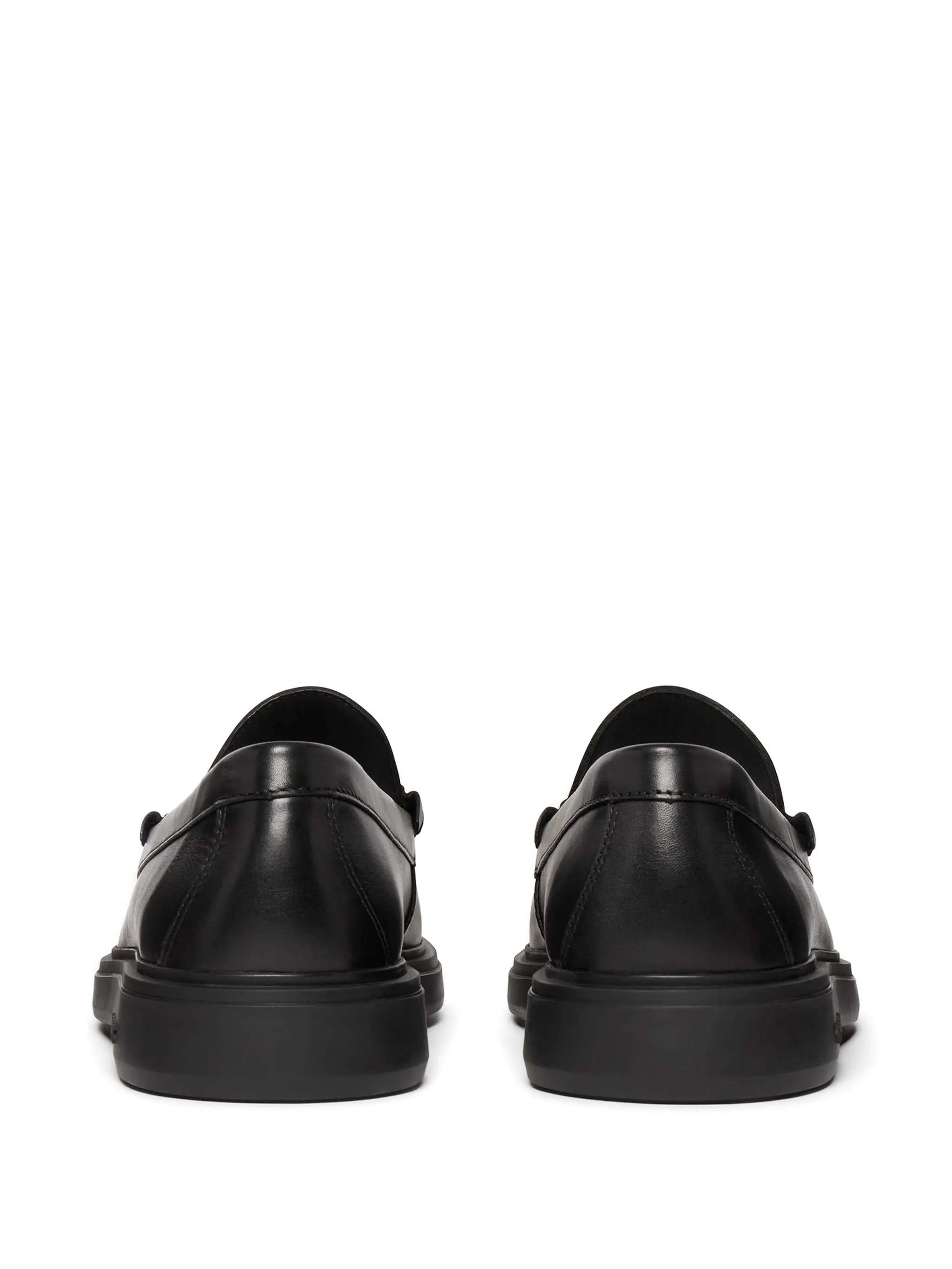 Bosco Cupsole Penny loafers in black leather