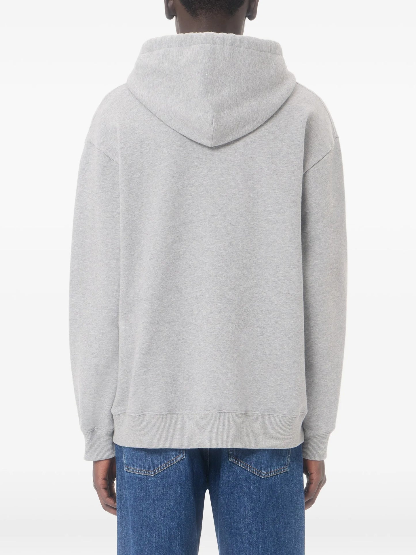 cotton hoodie with VLogo embroidery