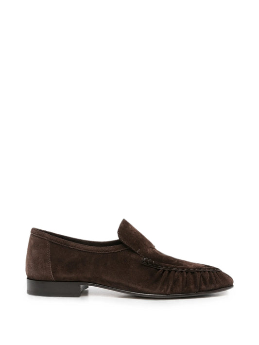 Soft Mocassin Two suede loafers