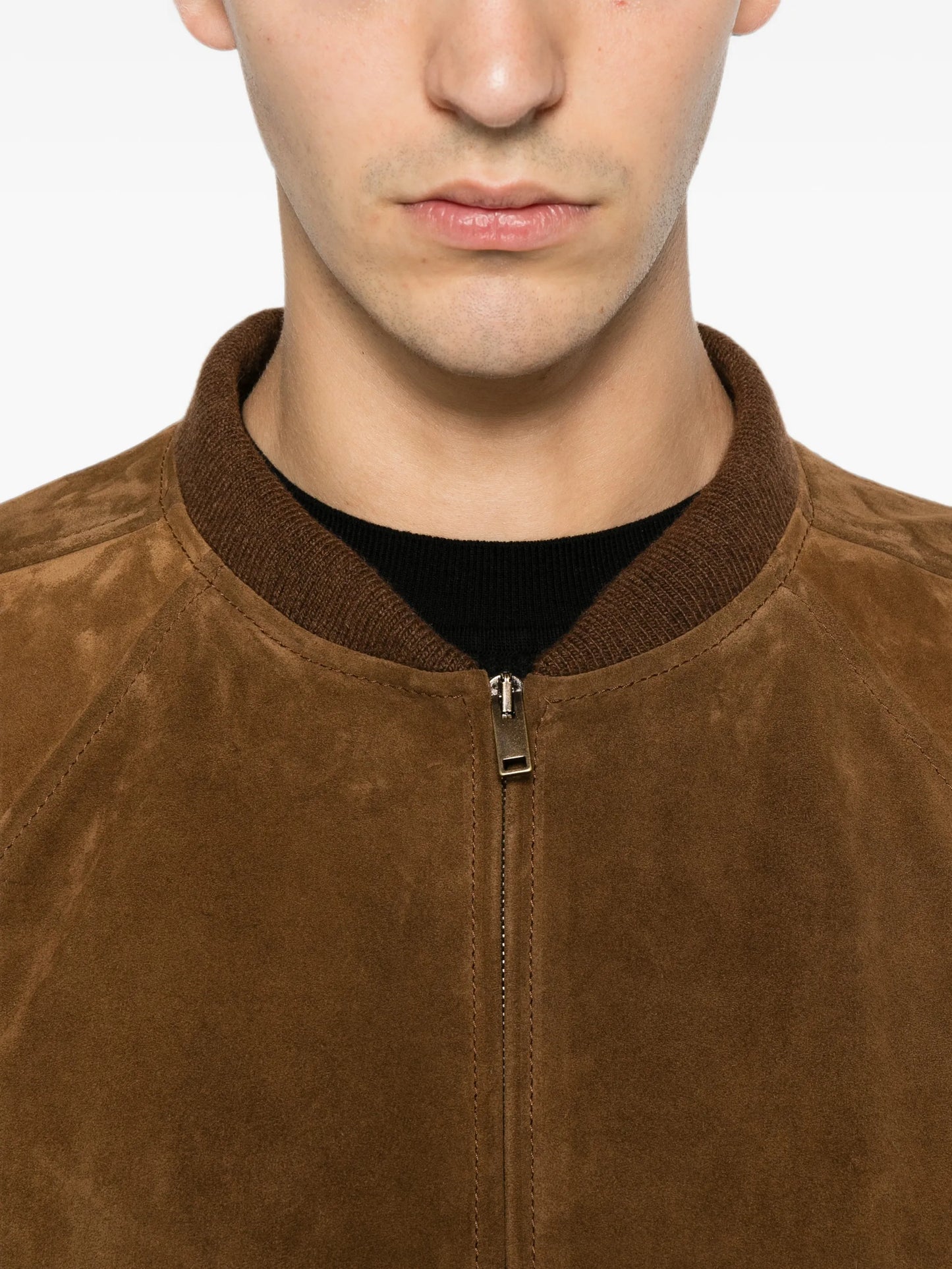 Ramiro suede bomber jacket