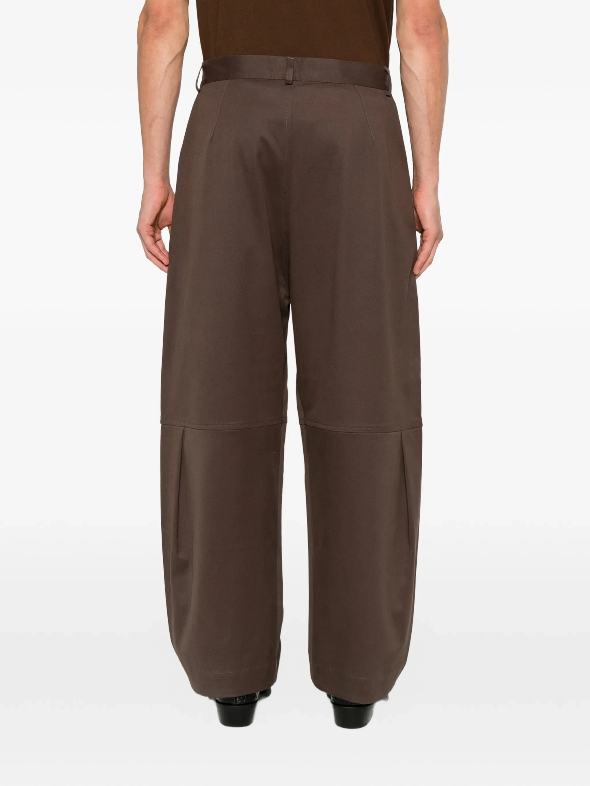 Zushi pleated trousers