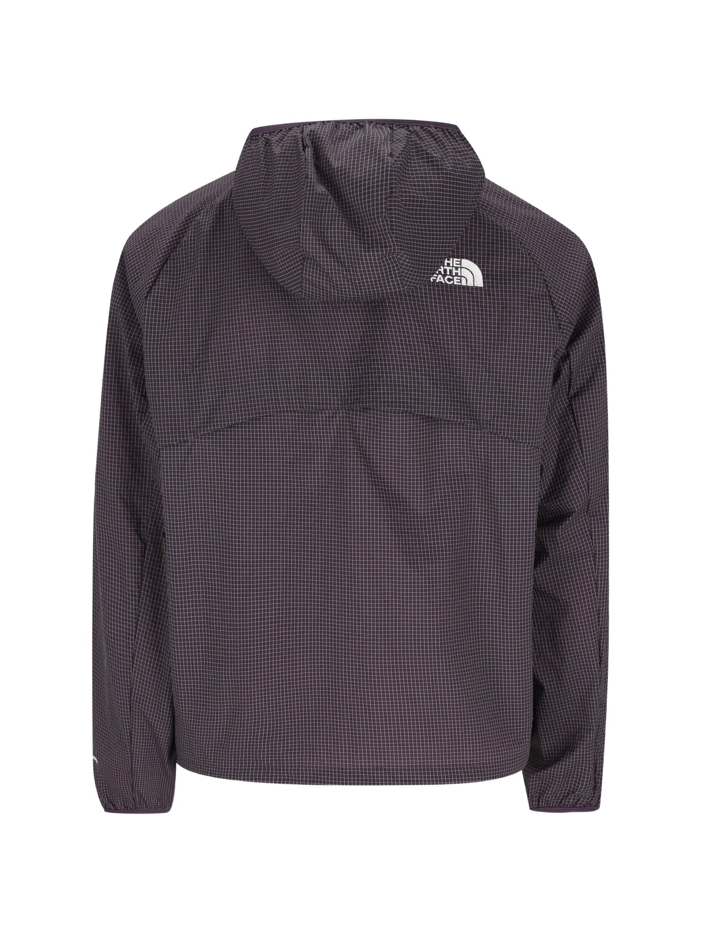hooded zip windbreaker jacket