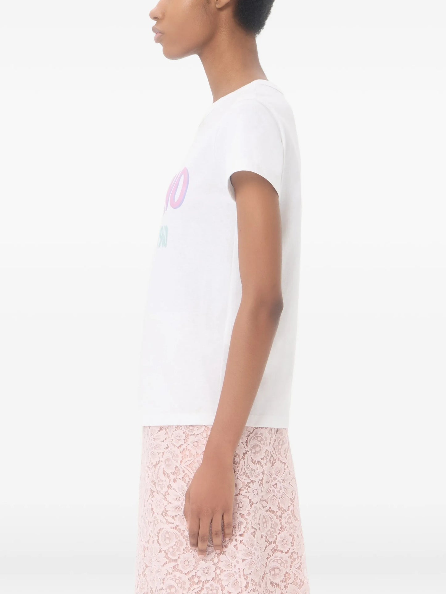 cotton jersey T-shirt with Chez 1960 print
