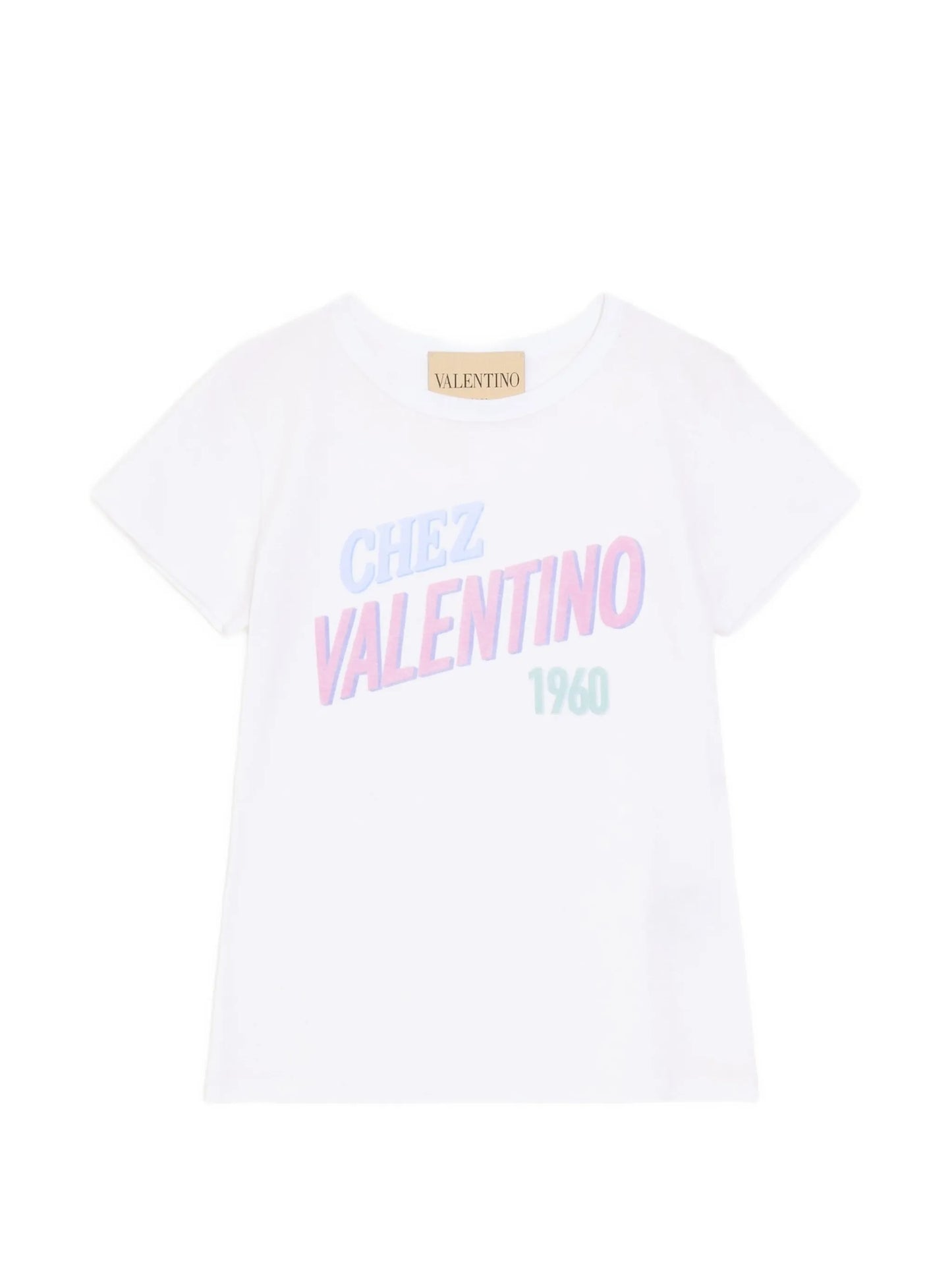 cotton jersey T-shirt with Chez 1960 print